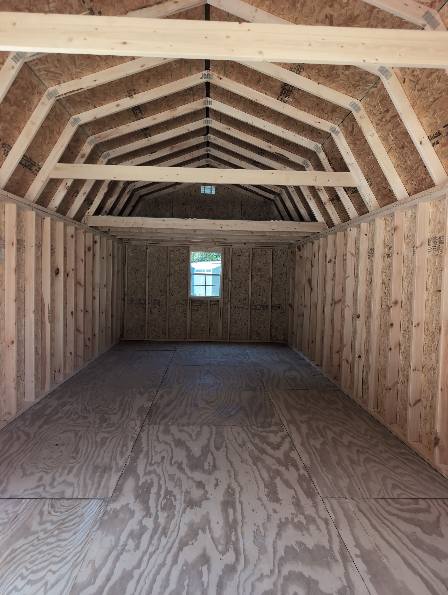 Lofted Barn Garage - 12x28 image 4