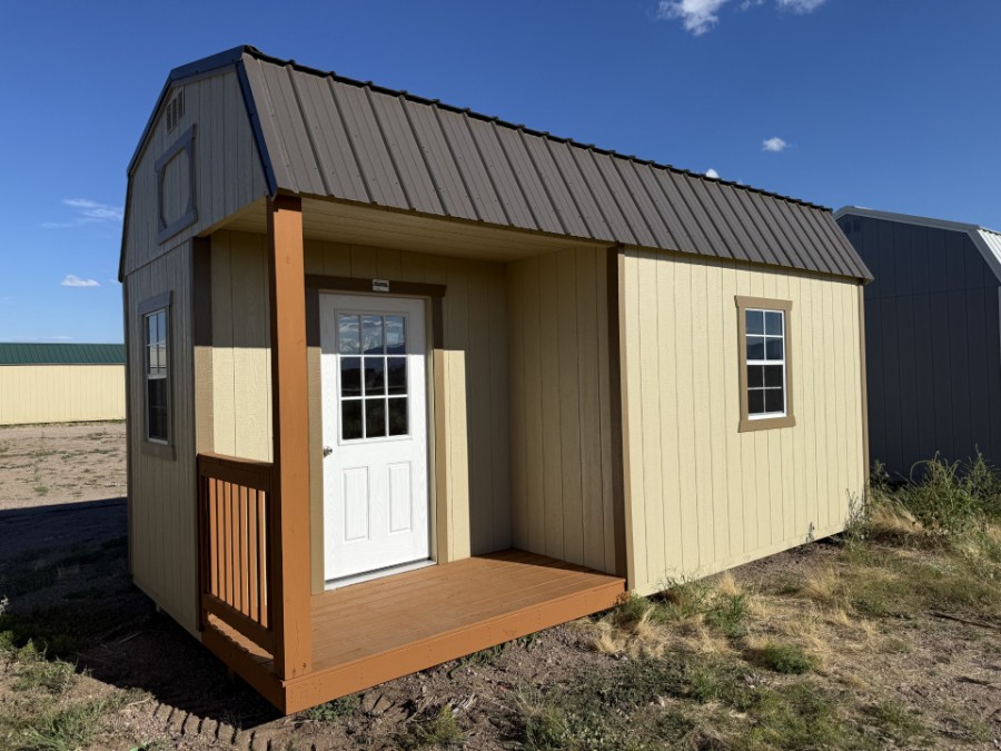 Lofted Barn Side Porch - 10x20