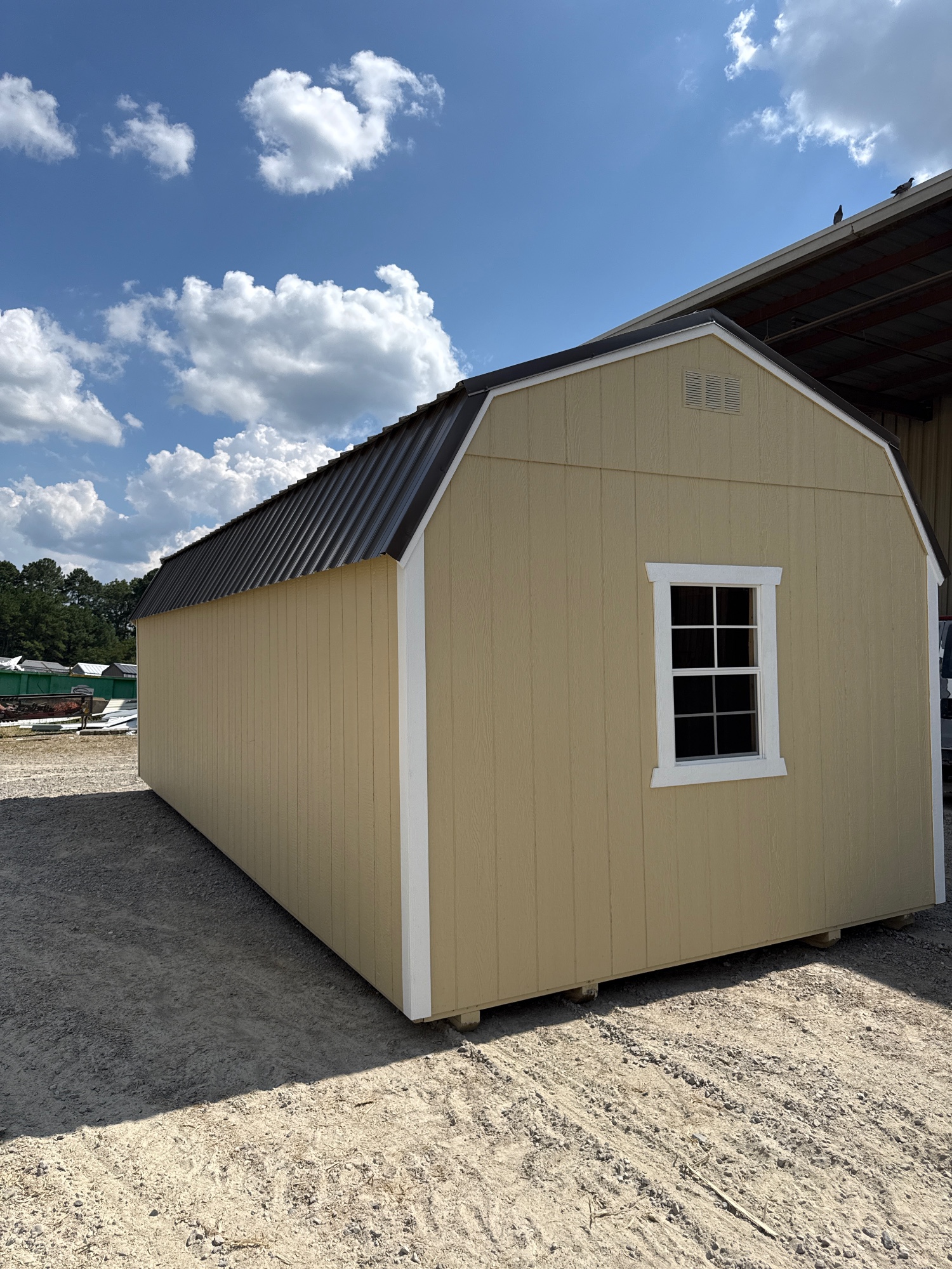 Lofted Barn Garage - 12x28 image 2