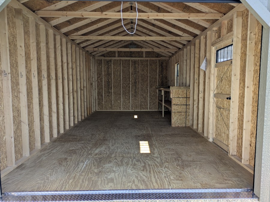 Utility Garage - 12x24 (In Stock) image 4
