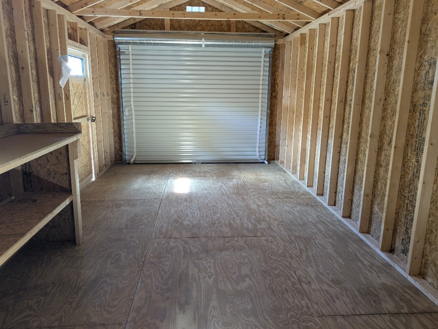 Utility Garage - 12x24 (In Stock) image 9