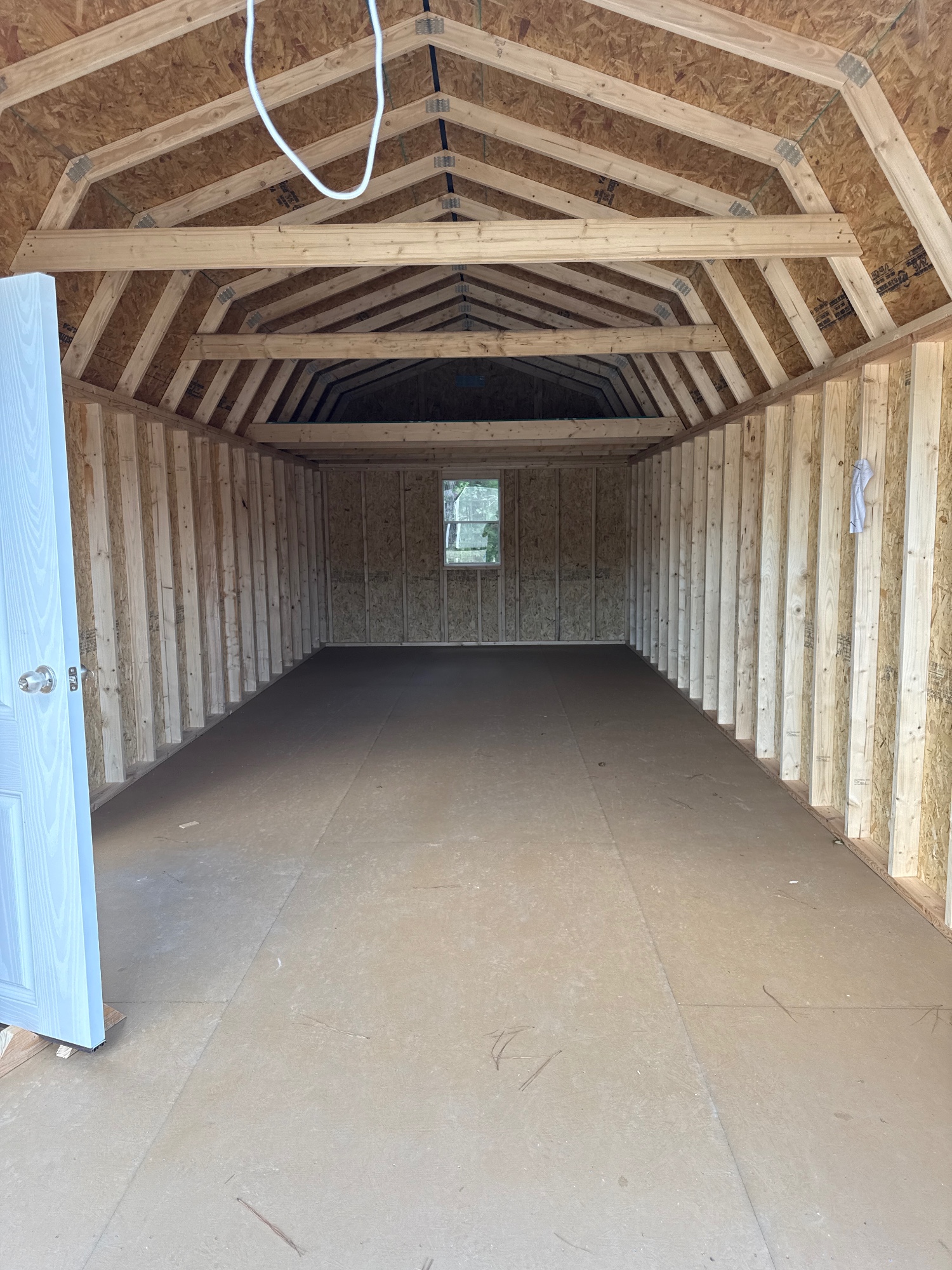 Lofted Barn Garage - 12x28 image 4