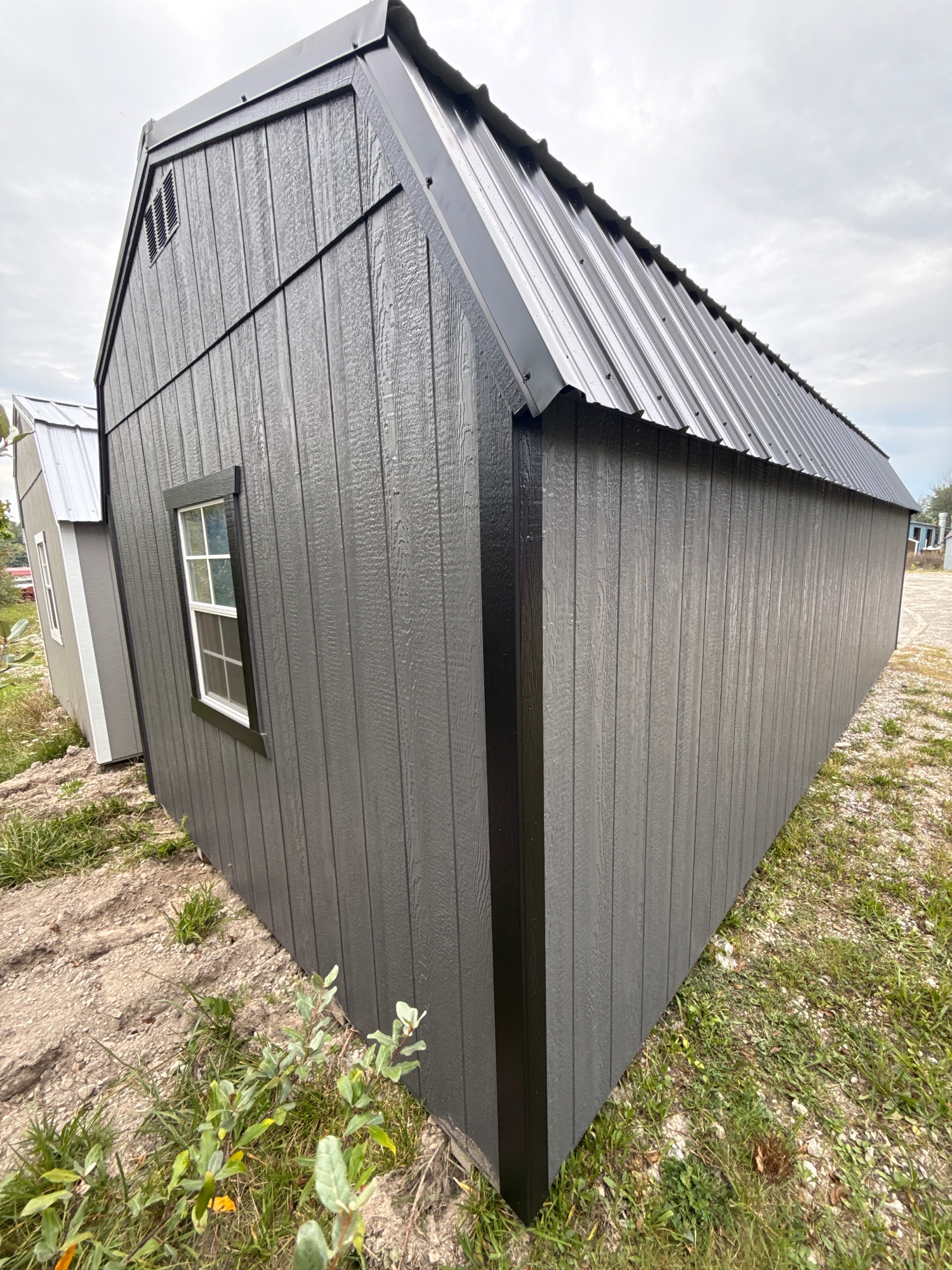Lofted Barn Garage - 12x28 image 5