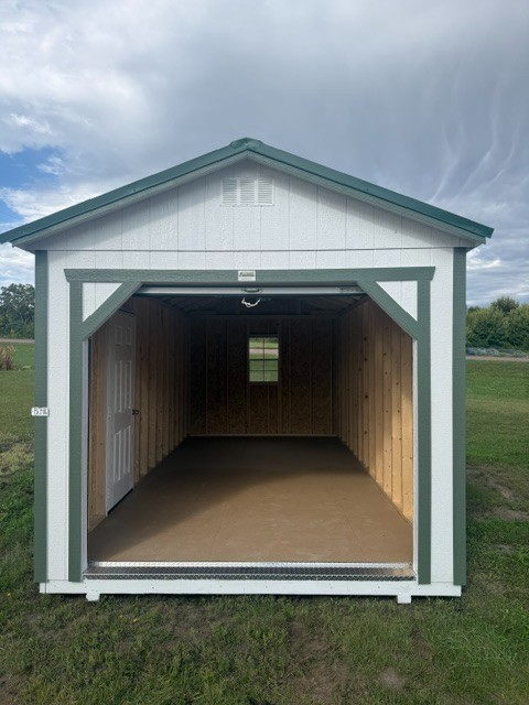 10x20 Utility Garage Package w/8' Roll-up Door image 6