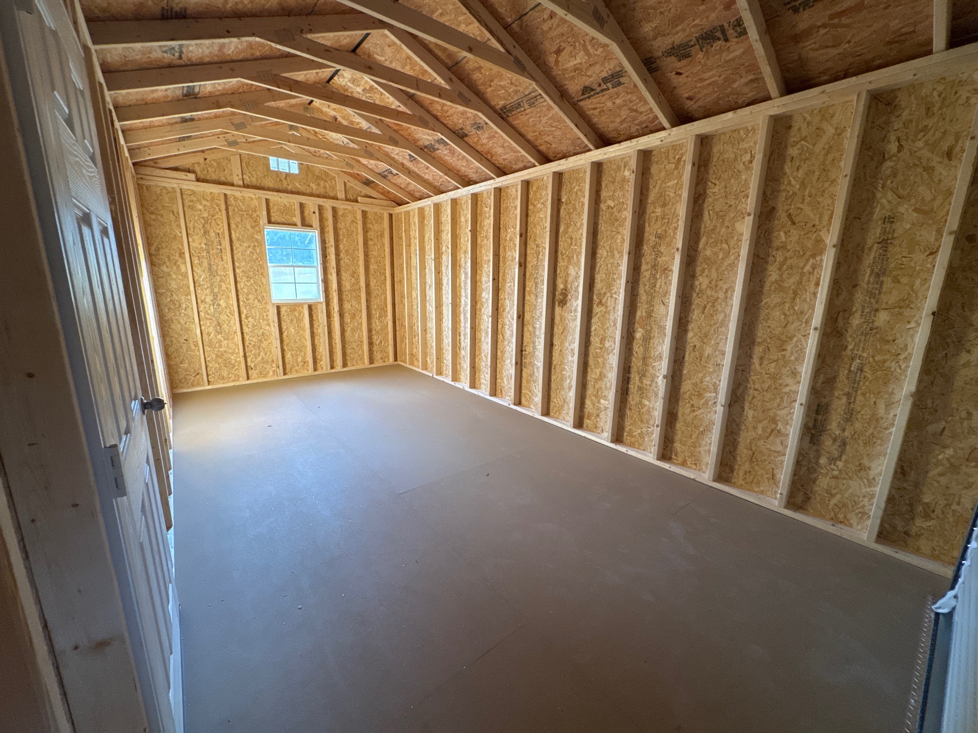 10x20 Utility Garage Package w/8' Roll-up Door image 9