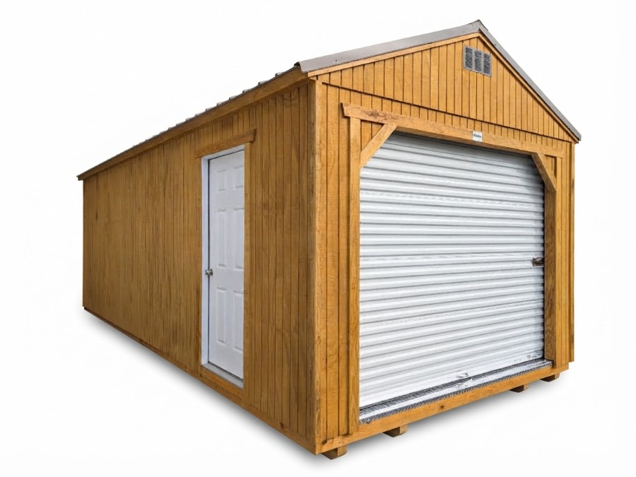 Utility Garage - 12x24 - Upgraded Flooring (In Stock)