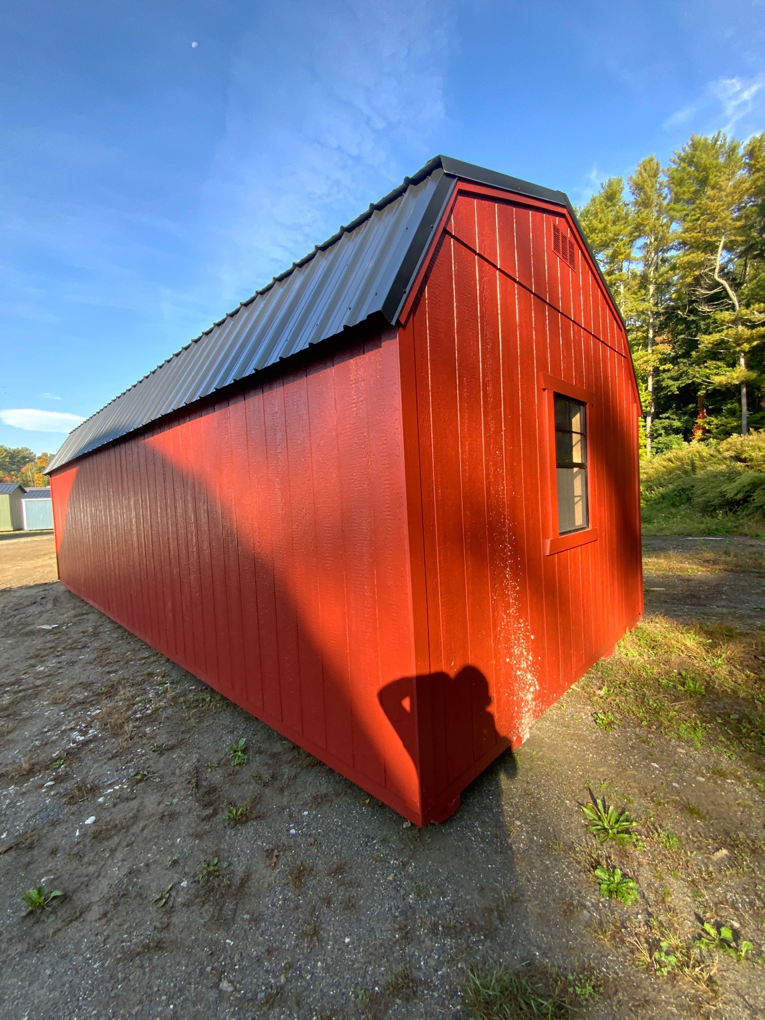 Lofted Barn Garage - 12x28 image 2
