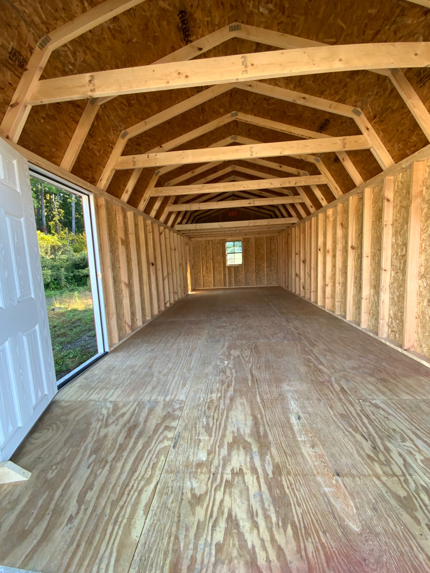 Lofted Barn Garage - 12x28 image 4
