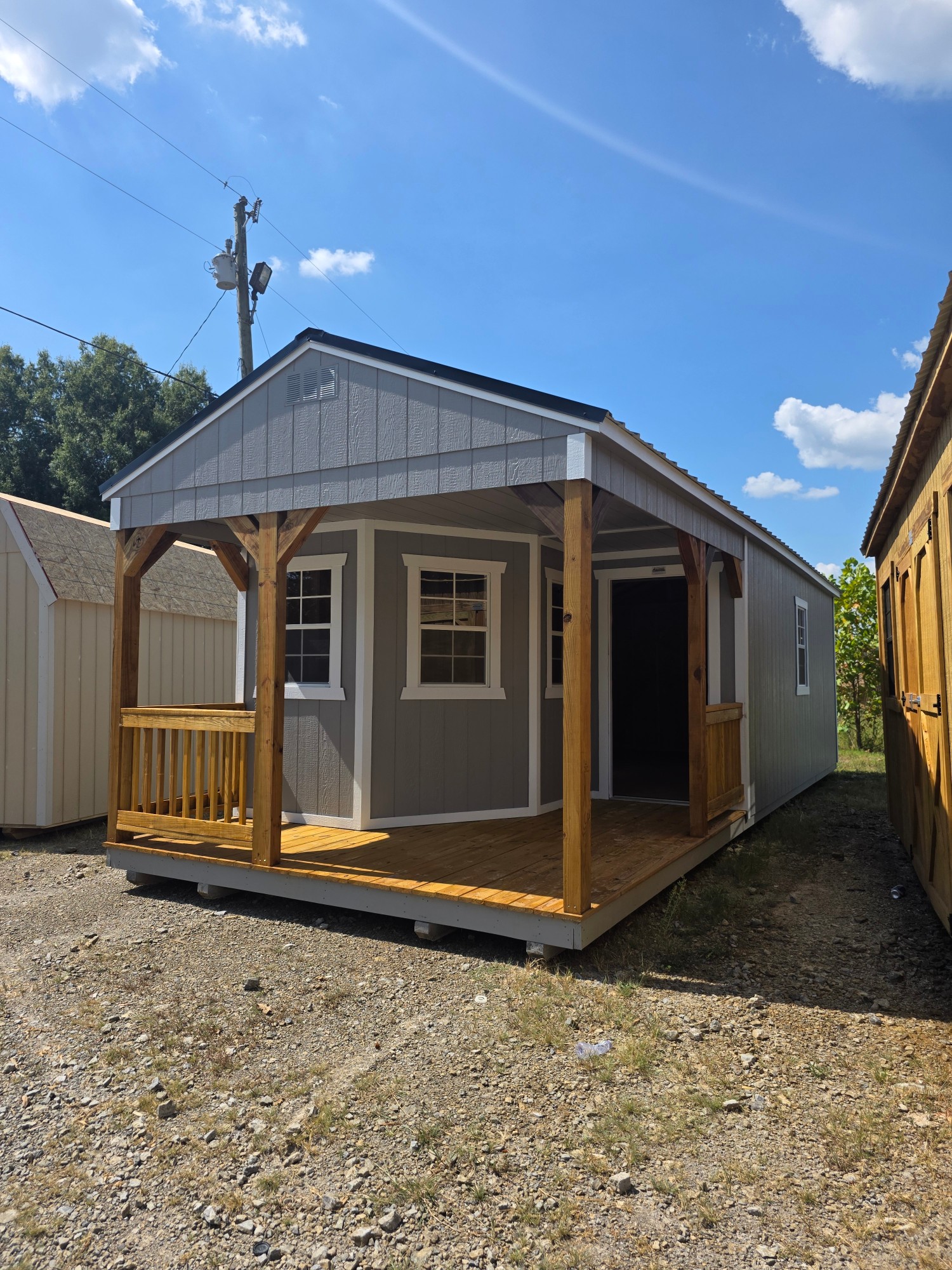 Utility Deluxe Playhouse - 12x32