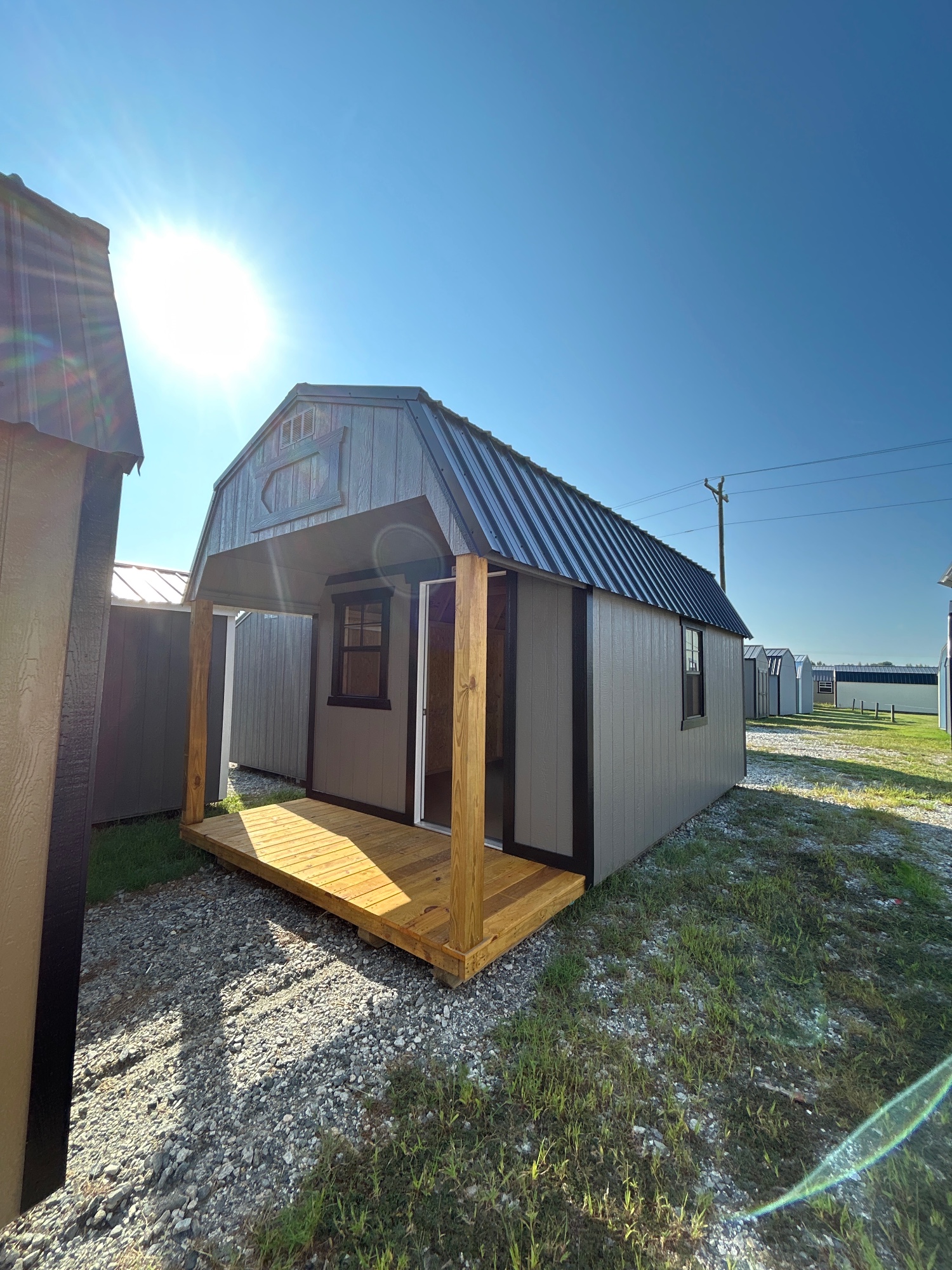 Lofted Barn Playhouse - 10x20 image 2