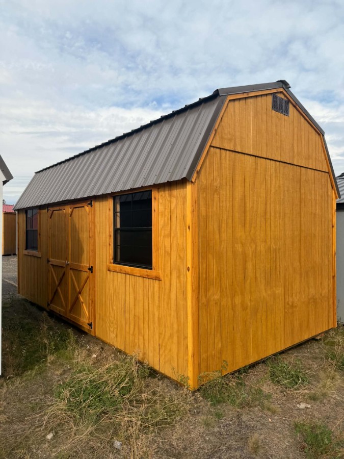 Lofted Barn - 10x20 Side Entry, 2 Windows! 2 Lofts!