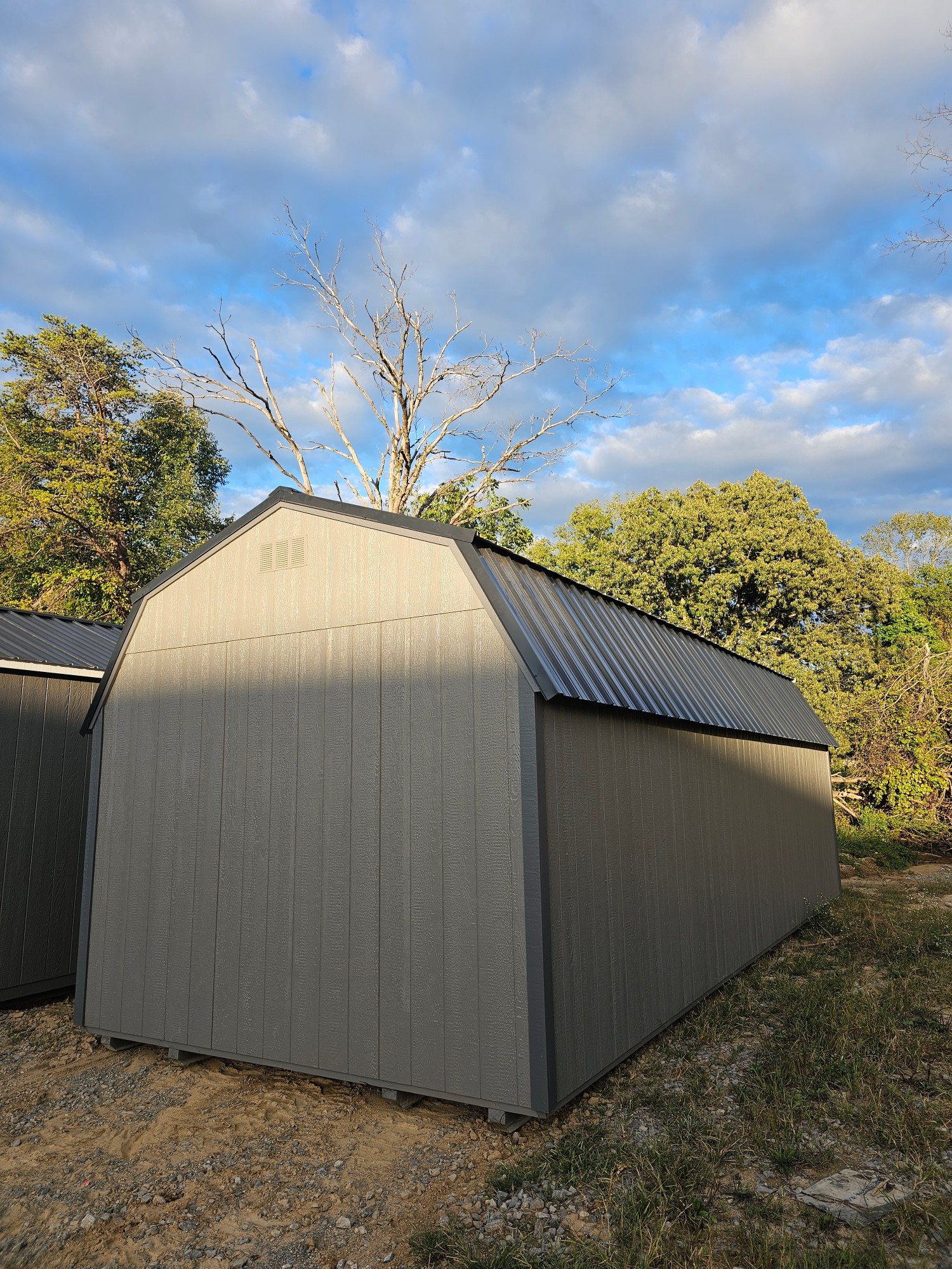 Lofted Barn Garage - 12x28 image 2