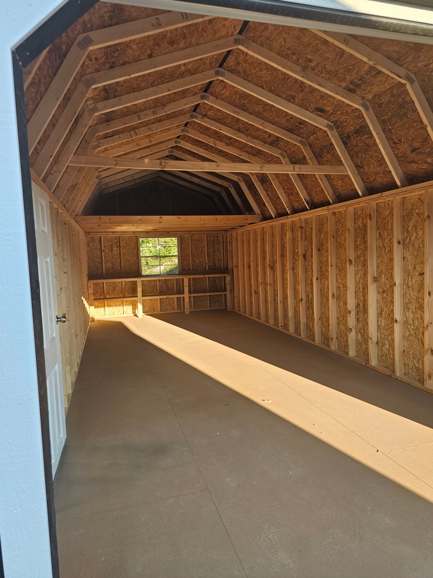 Lofted Barn Garage - 12x28 image 4
