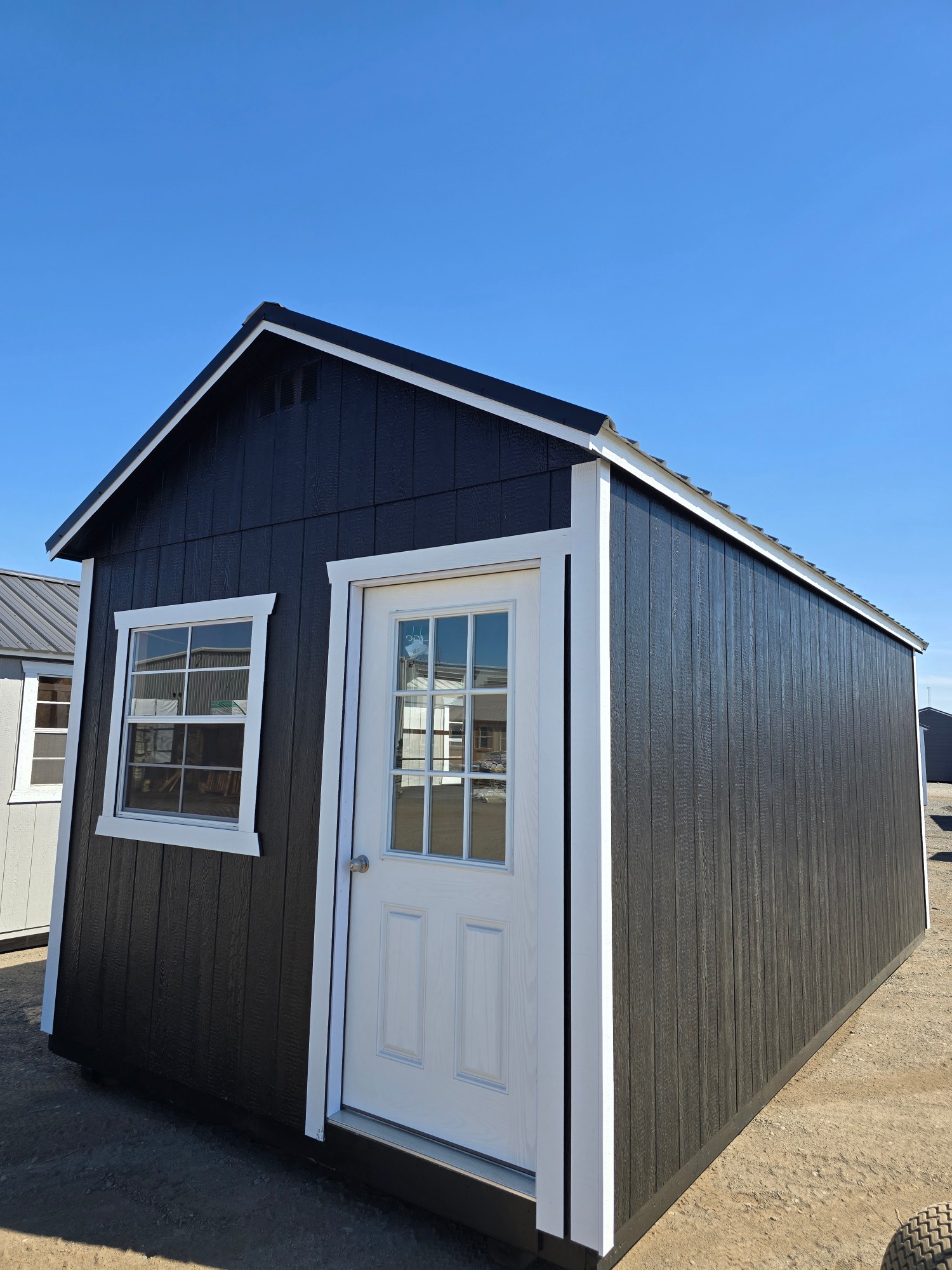 Utility 8' Garage - 10x20 image 2