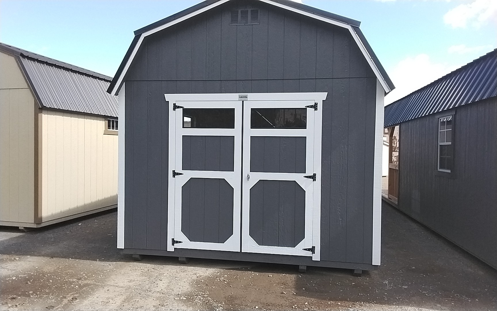 Lofted Barn Side Porch - 12x24 image 2