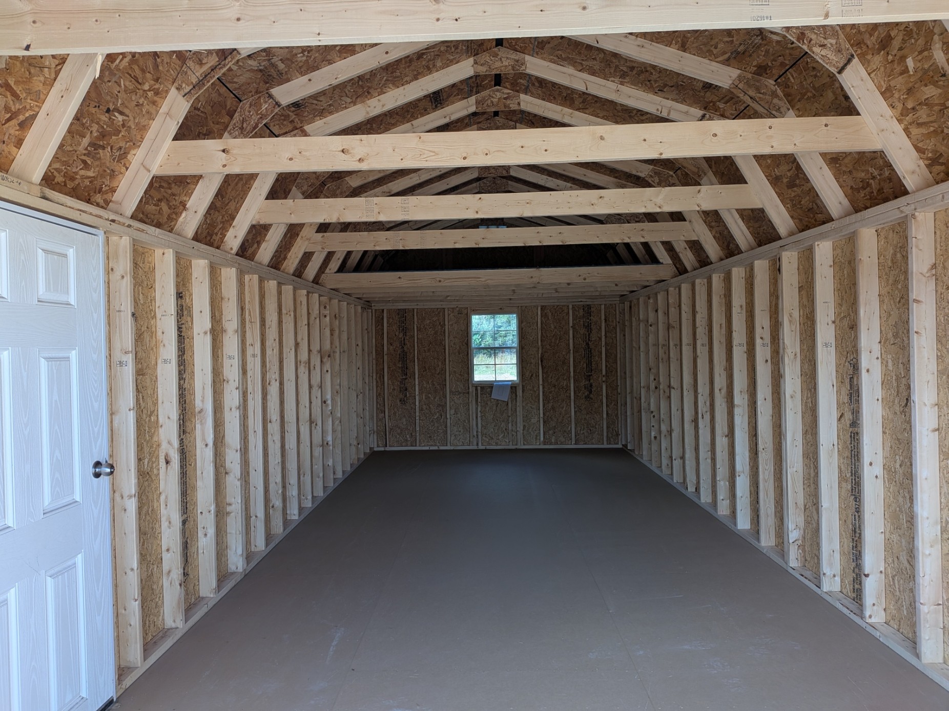 Lofted Barn Garage - 12x28