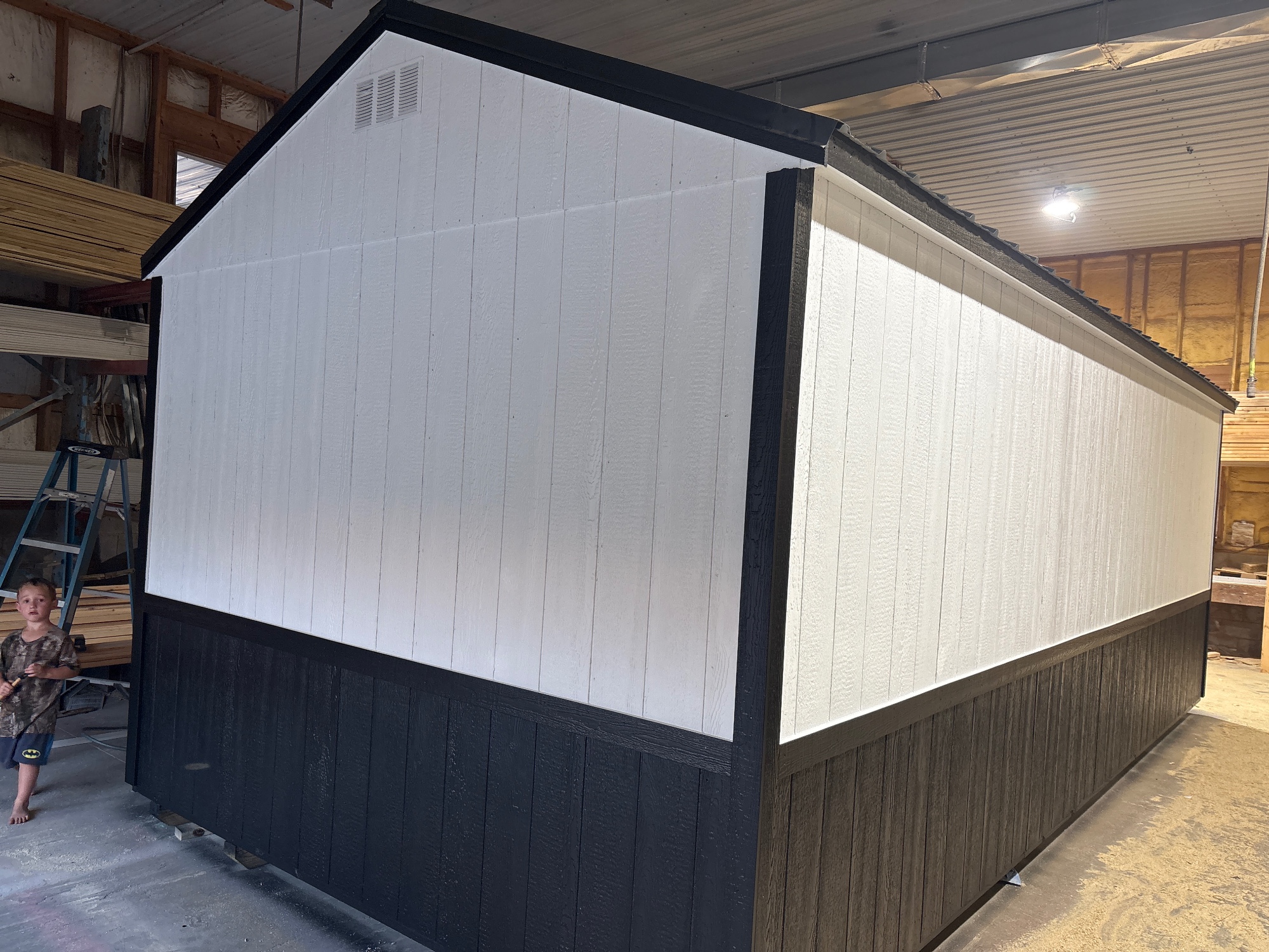 Utility 8' Garage - 12x24 image 5