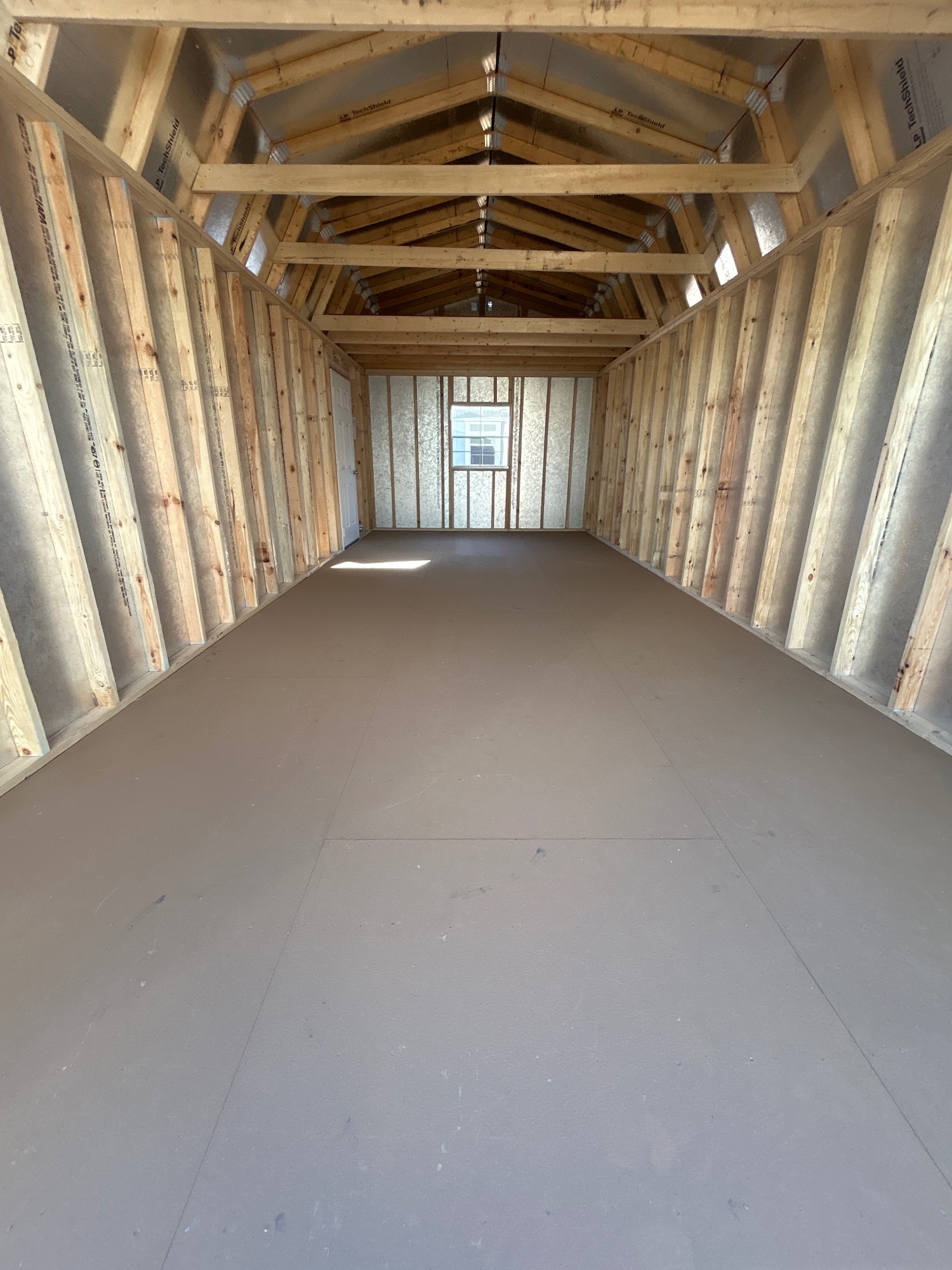 Lofted Barn Garage - 12x28 image 4