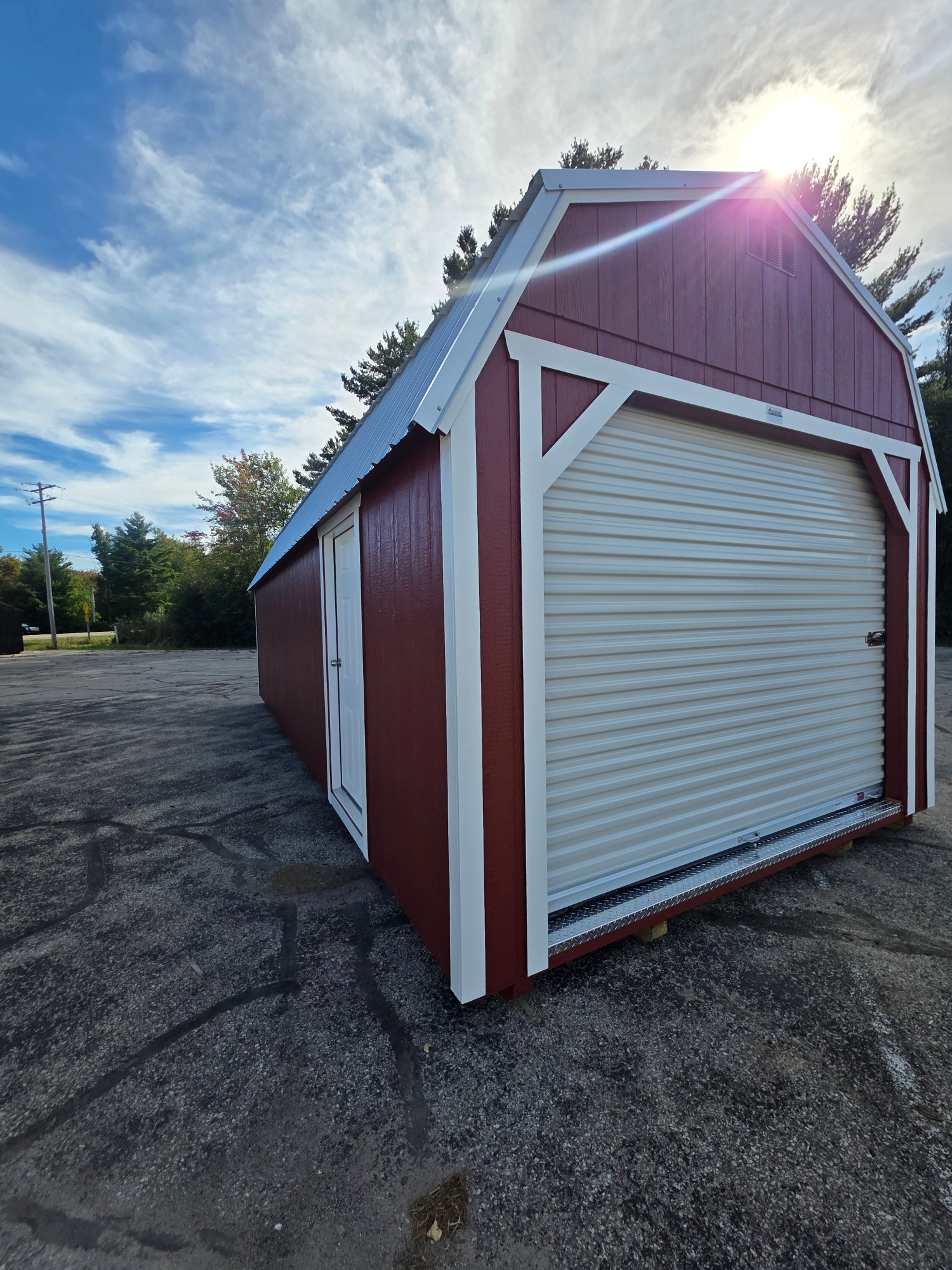 Lofted Barn Garage - 12x28