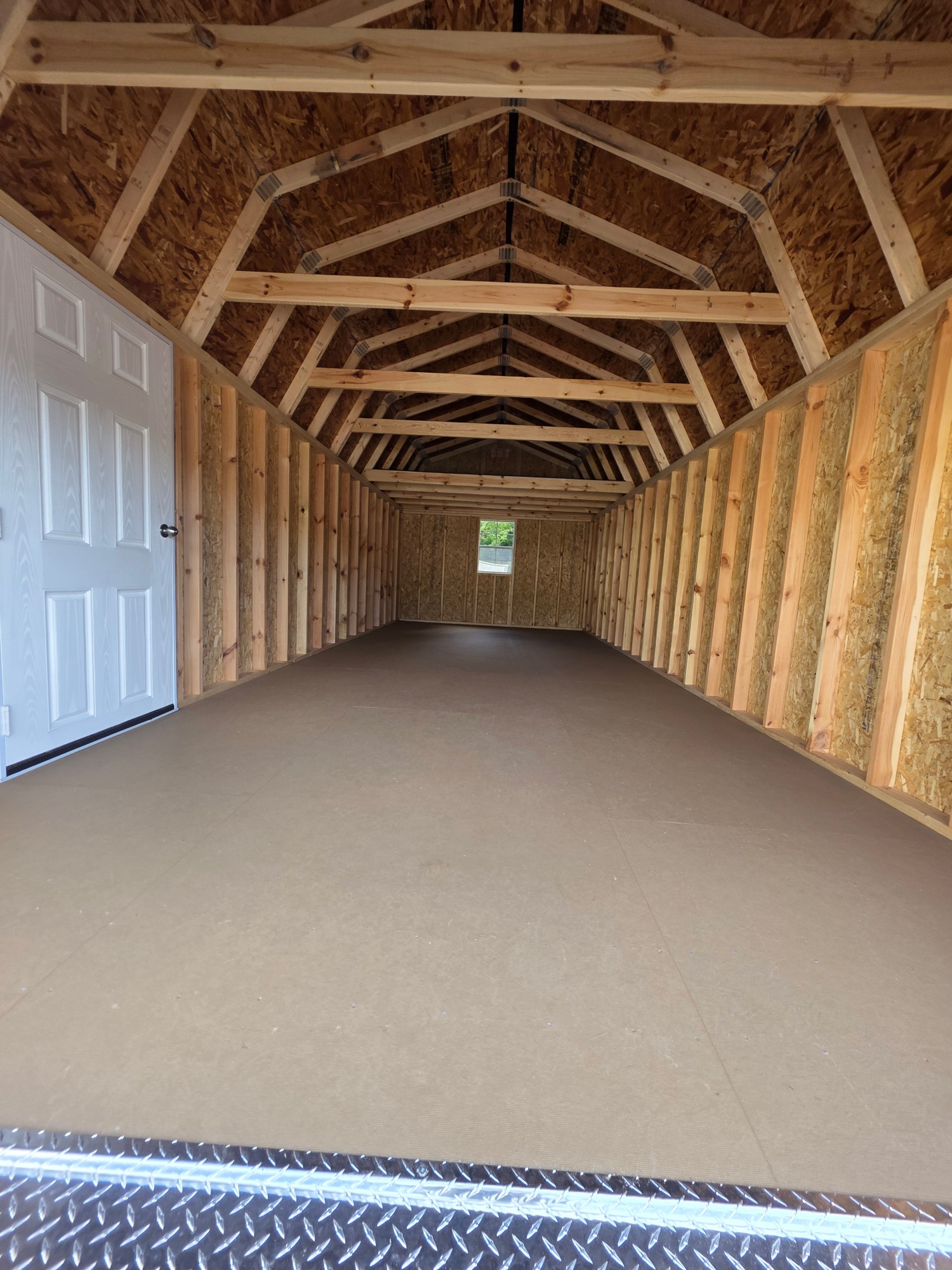 Lofted Barn Garage - 12x28 image 4