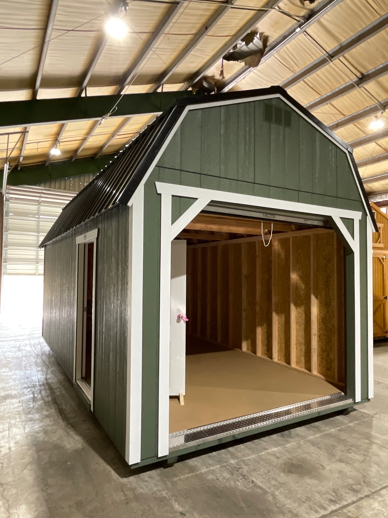 Lofted Barn 8' Garage - 10x20