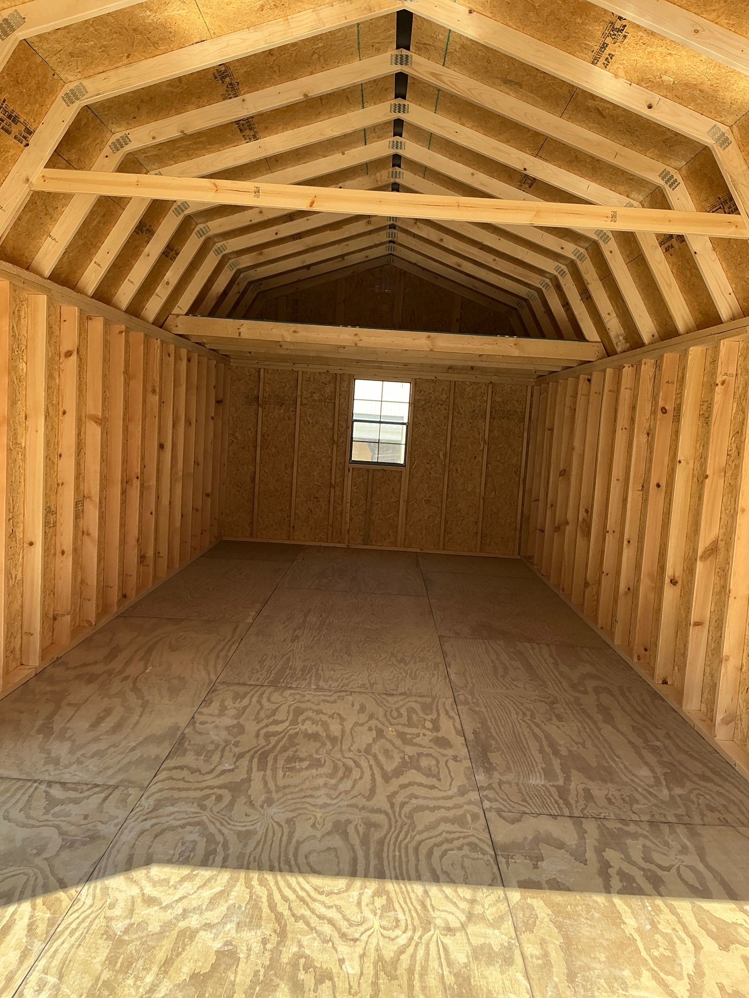 Lofted Barn Garage - 12x28 image 4