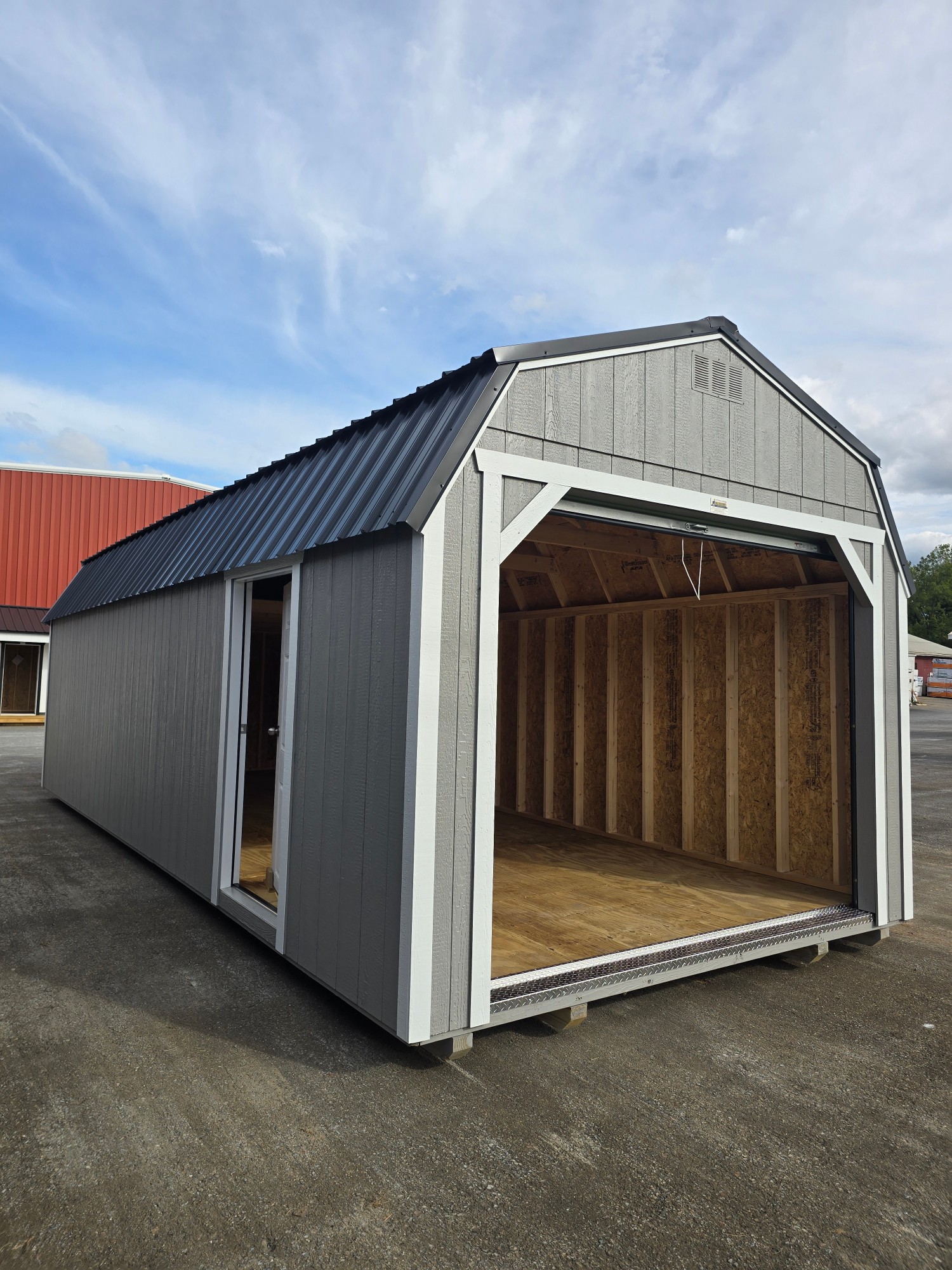 Lofted Barn Garage - 12x28