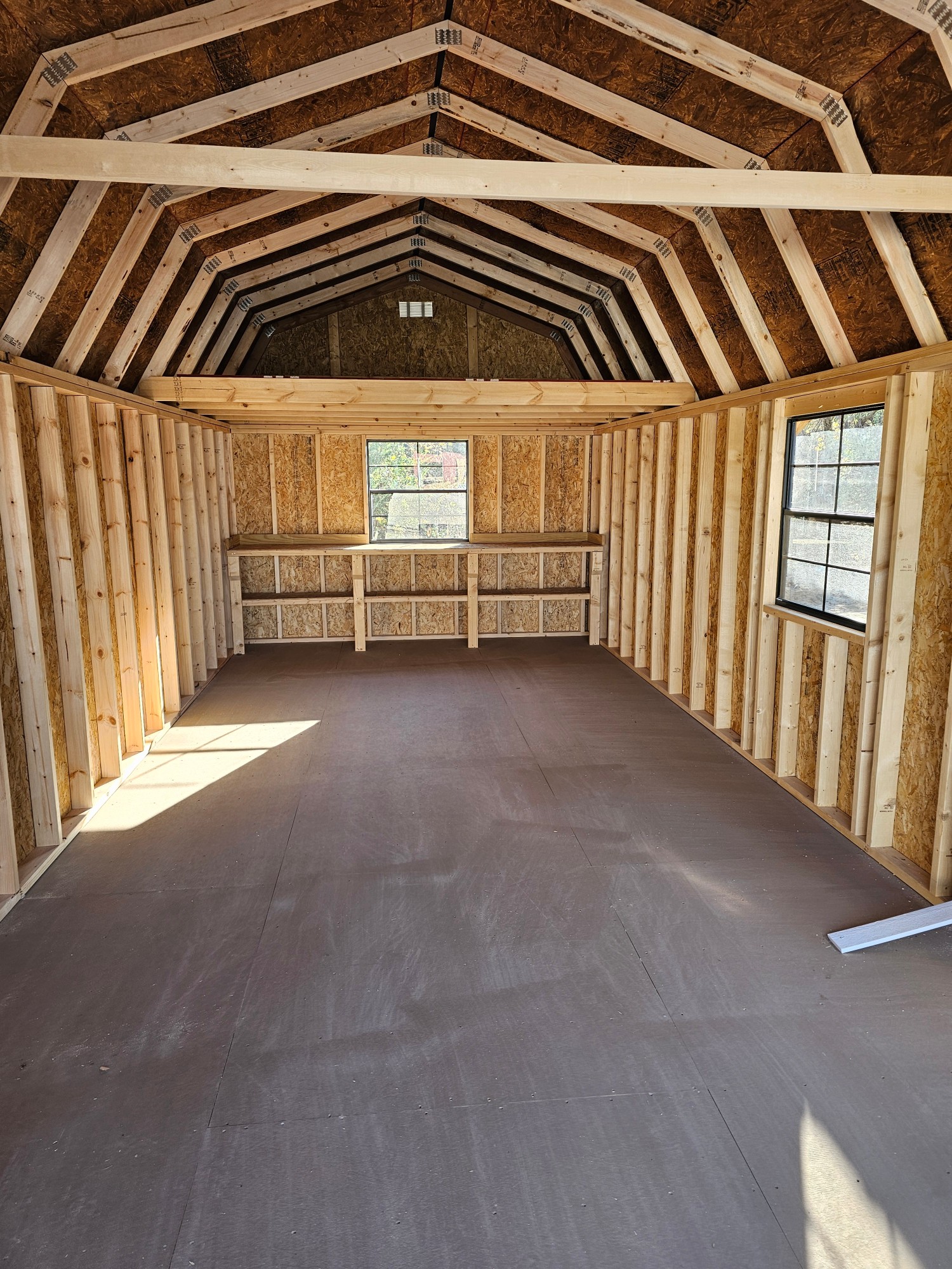 Lofted Barn Garage - 12x28 image 4