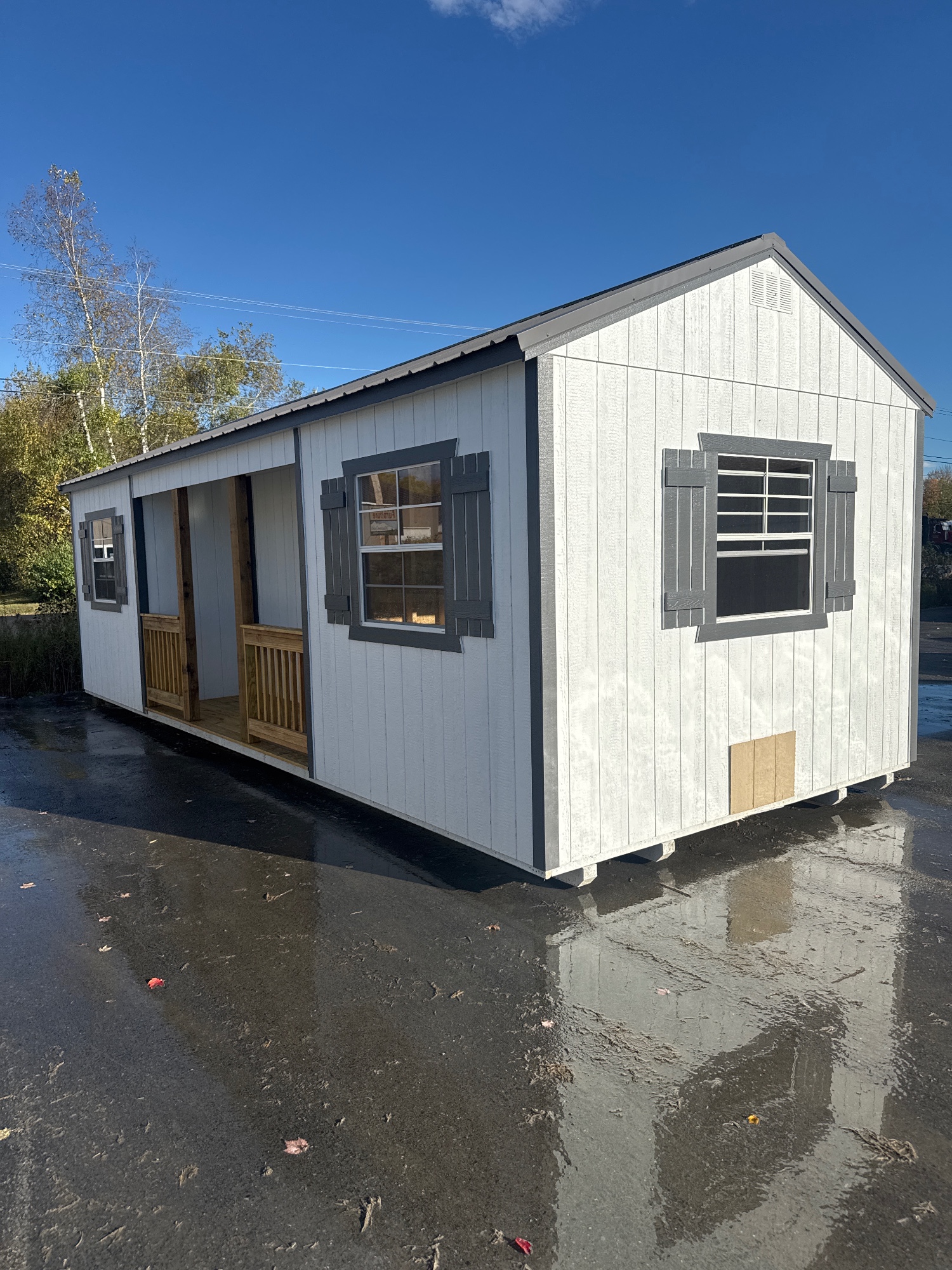 Utility Center Porch - 12x28