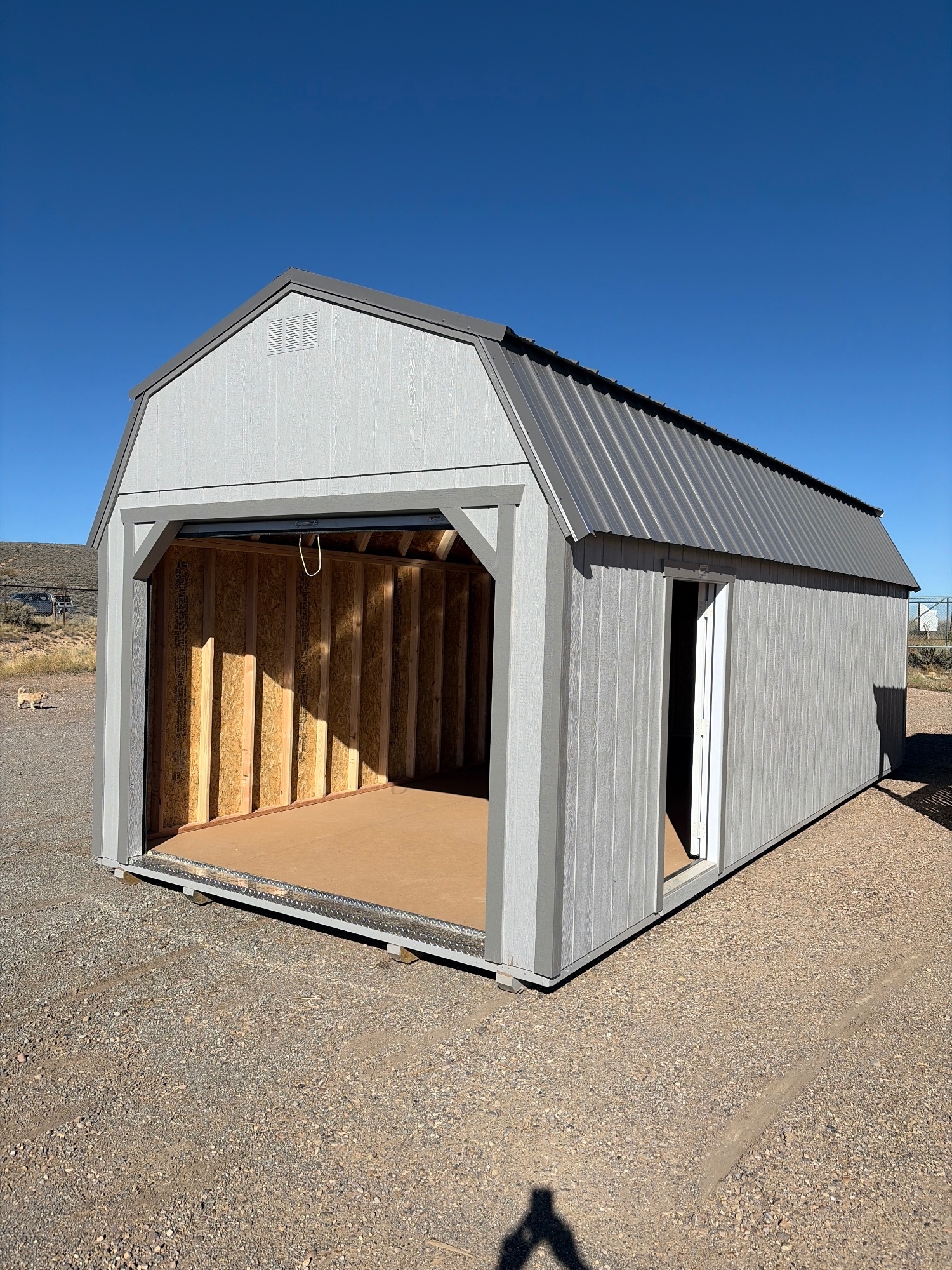 Lofted Barn Garage - 12x28