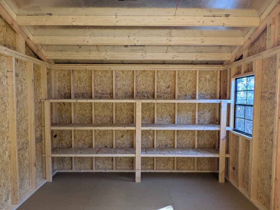 Side Gable - 12x16 - Upgraded Flooring (In Stock) image 7