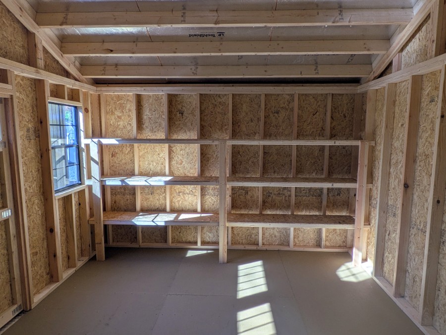 Side Gable - 12x16 - Upgraded Flooring (In Stock) image 10