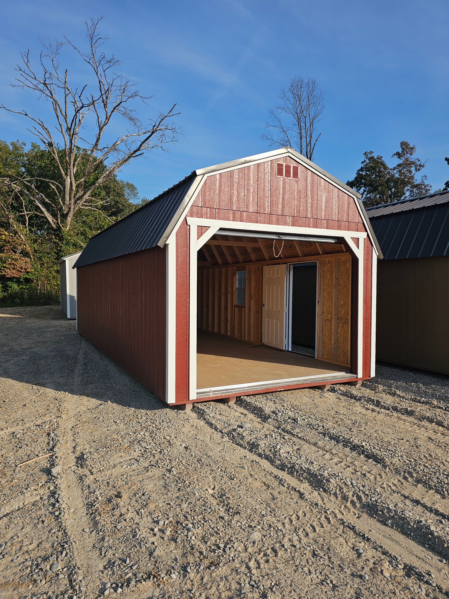 Lofted Barn Garage - 12x28
