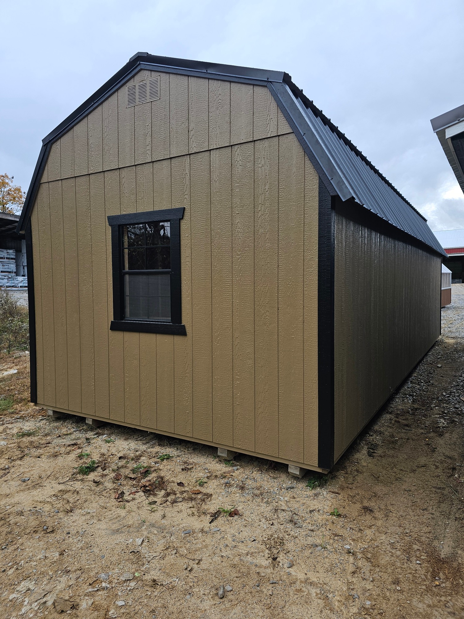 Lofted Barn Garage - 12x28 image 2