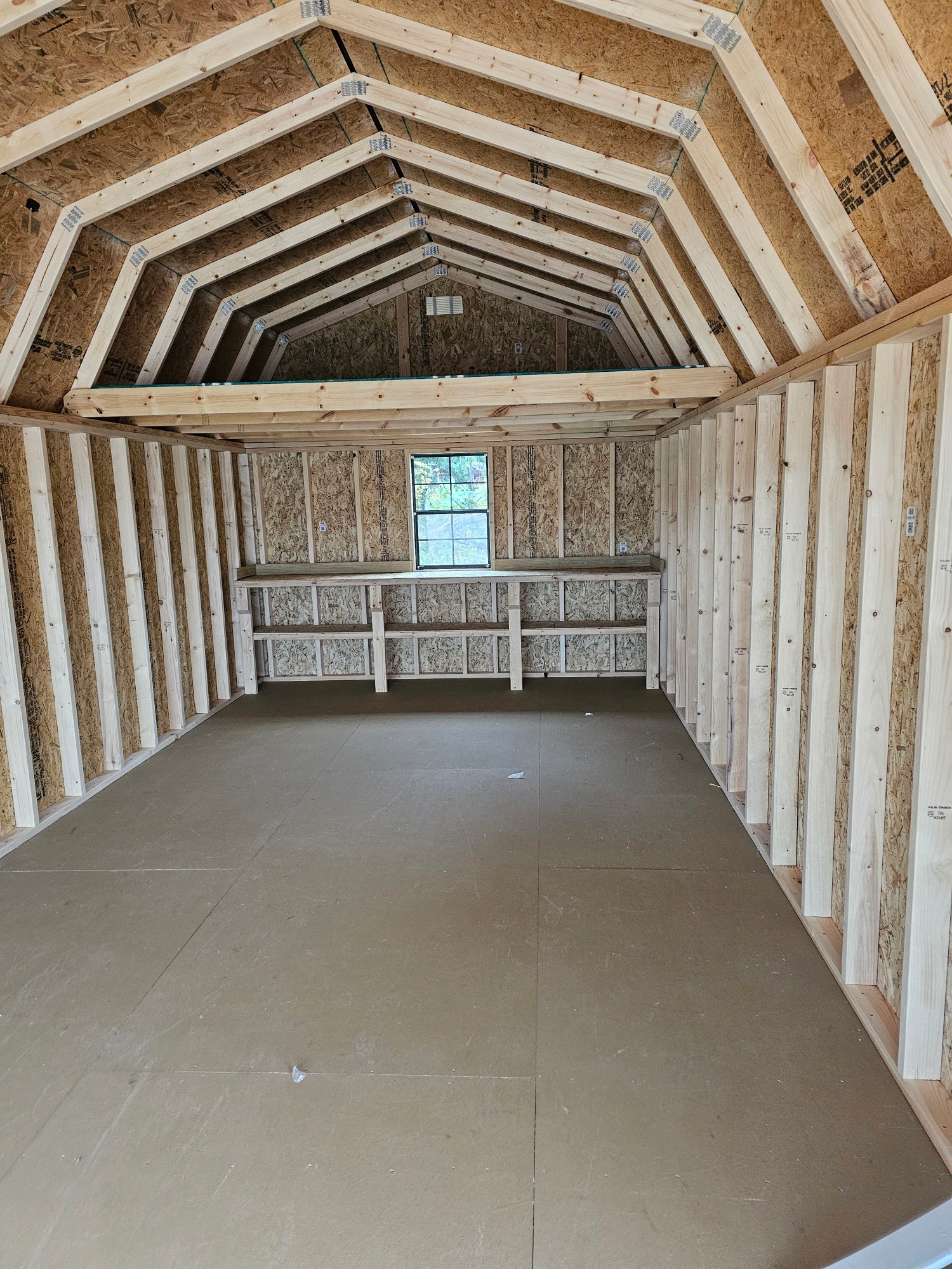 Lofted Barn Garage - 12x28 image 4