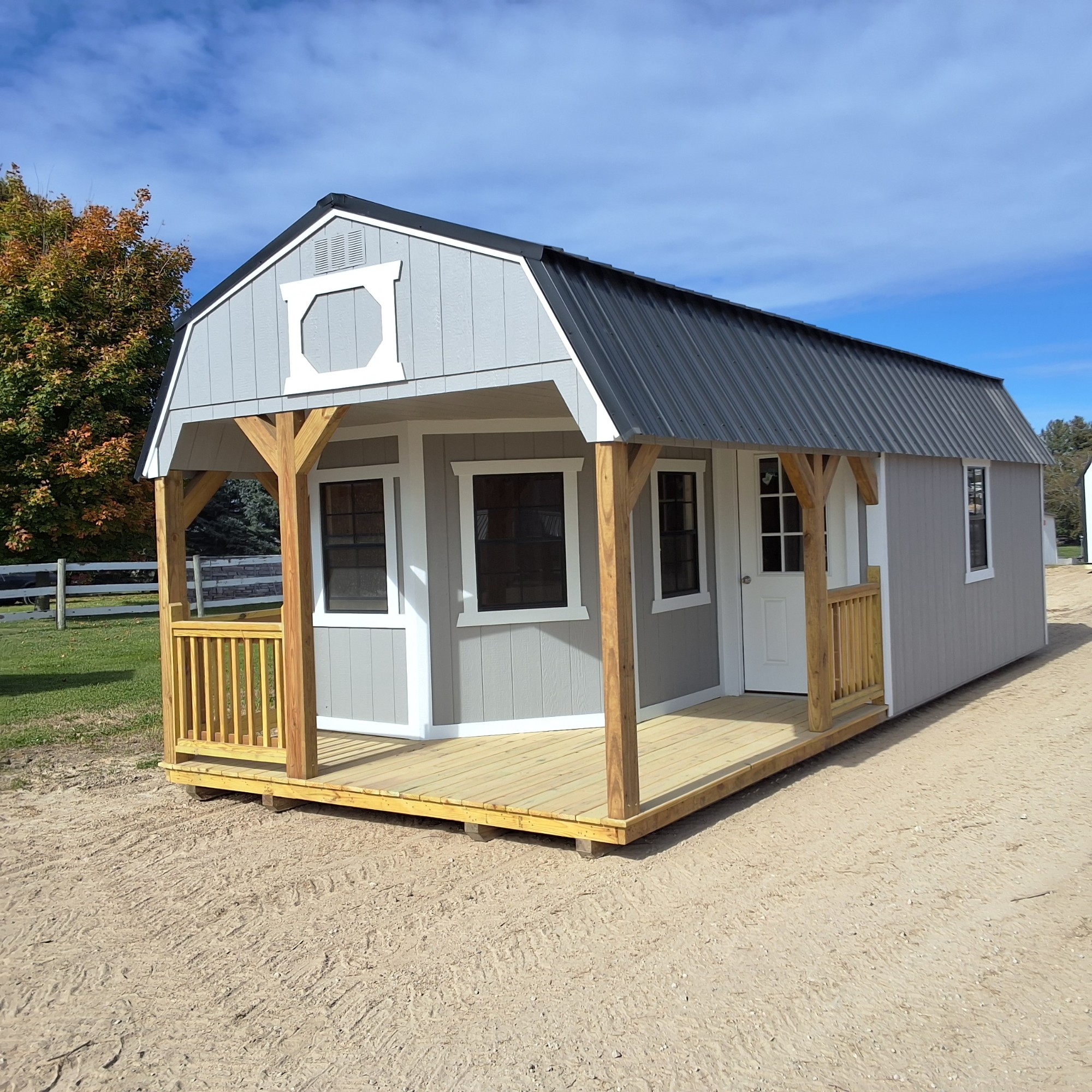 Lofted Barn Deluxe Playhouse - 12x28