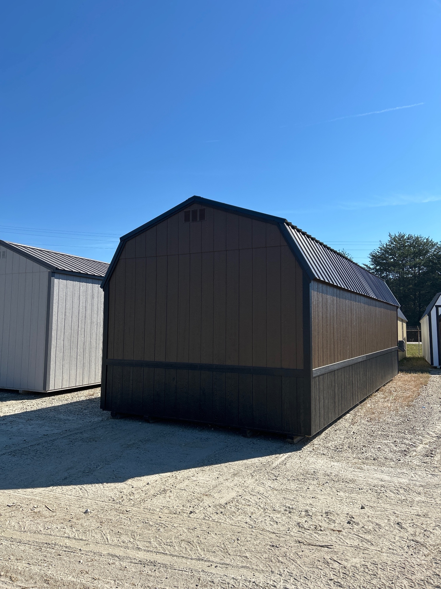 Lofted Barn Garage - 12x28 image 2