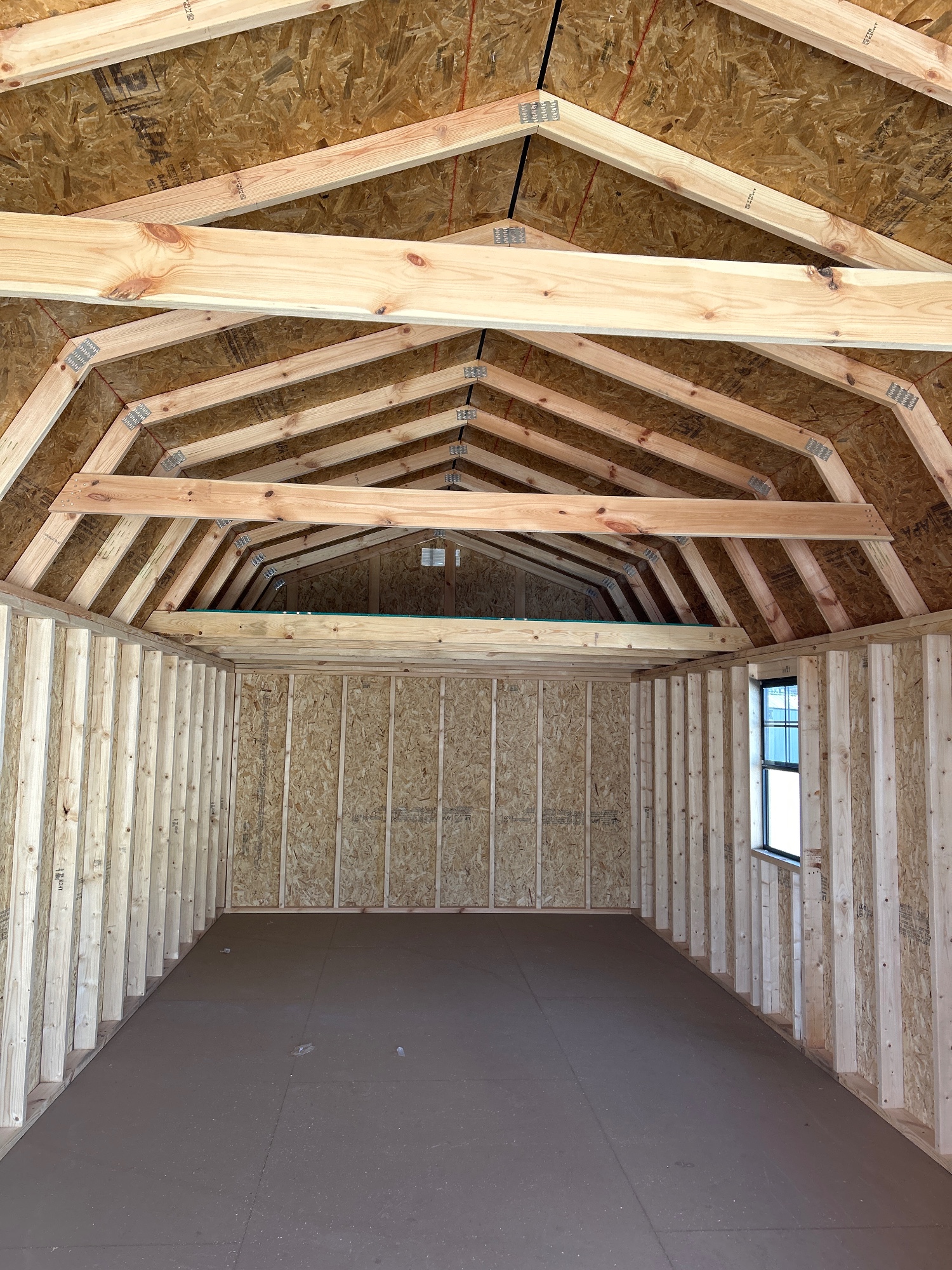 Lofted Barn Garage - 12x28 image 4
