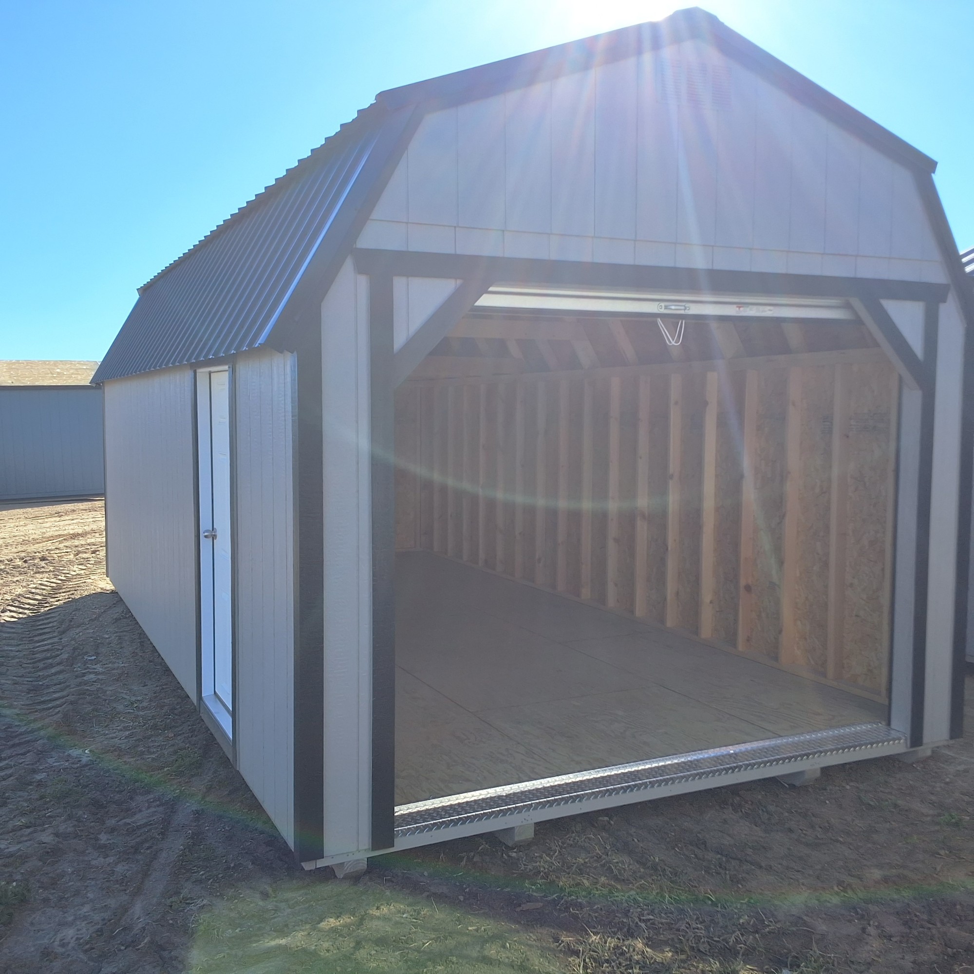 Lofted Barn Garage - 12x24