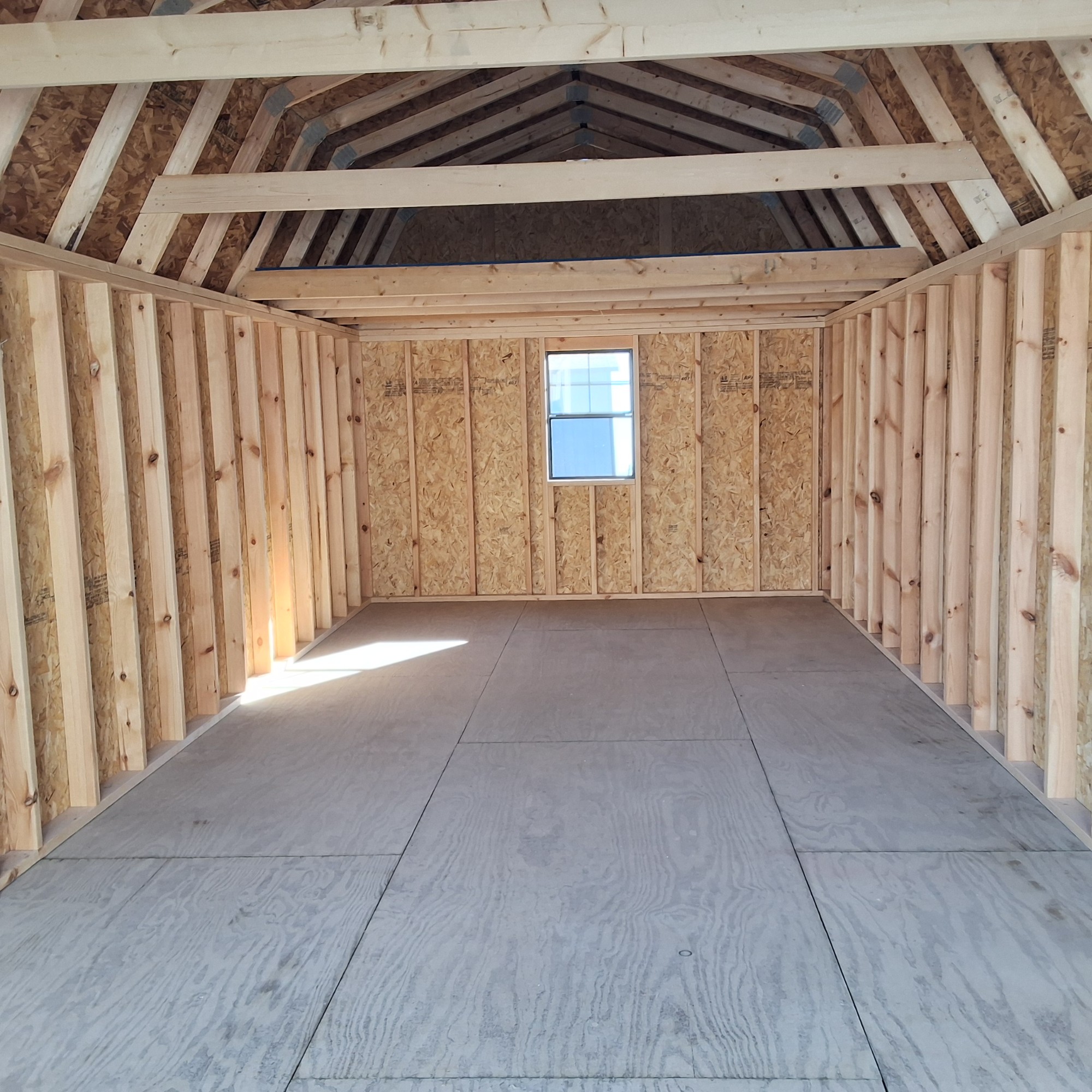 Lofted Barn Garage - 12x24 image 4