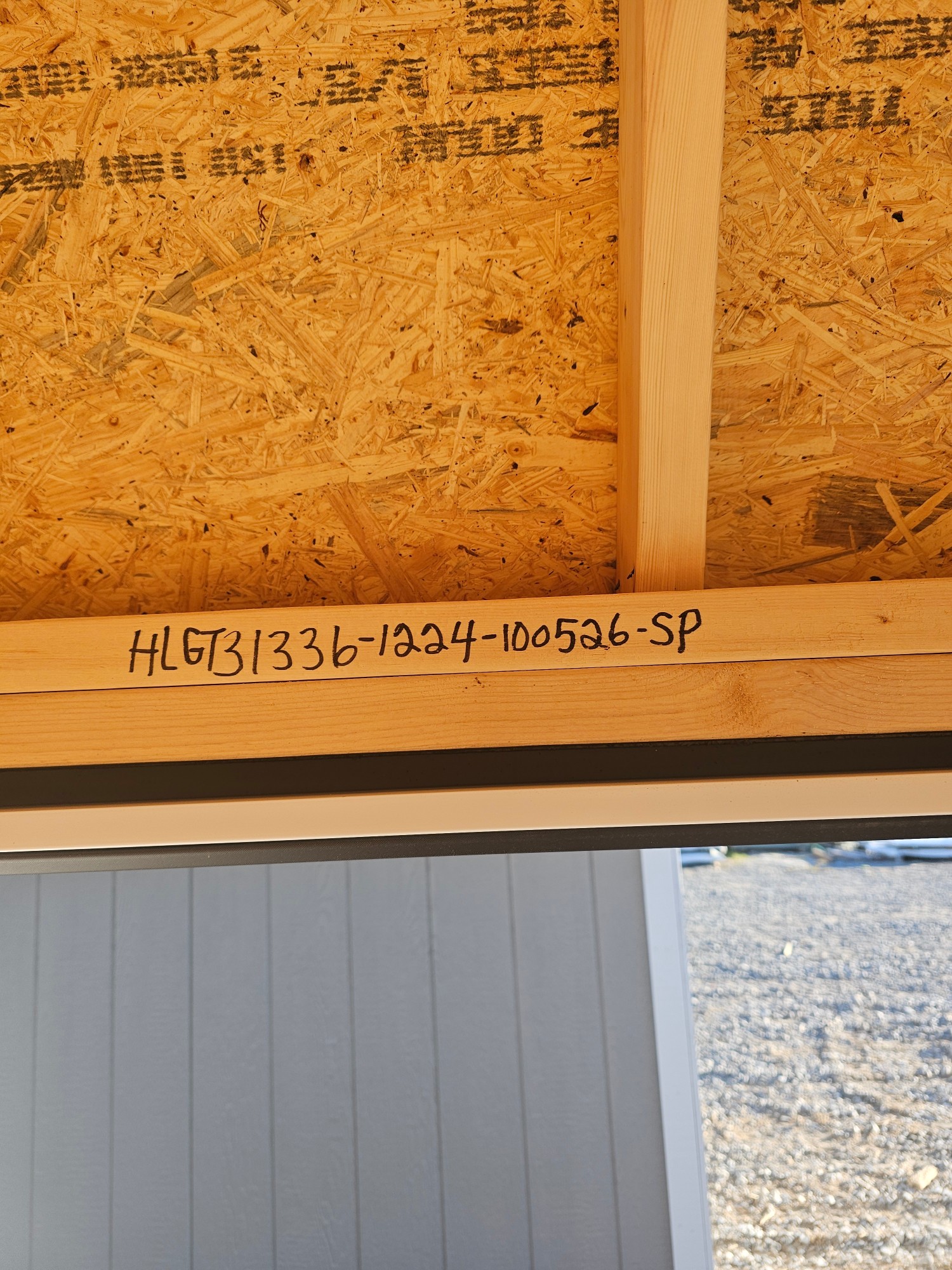 Lofted Barn 8' Garage - 12x24 image 3