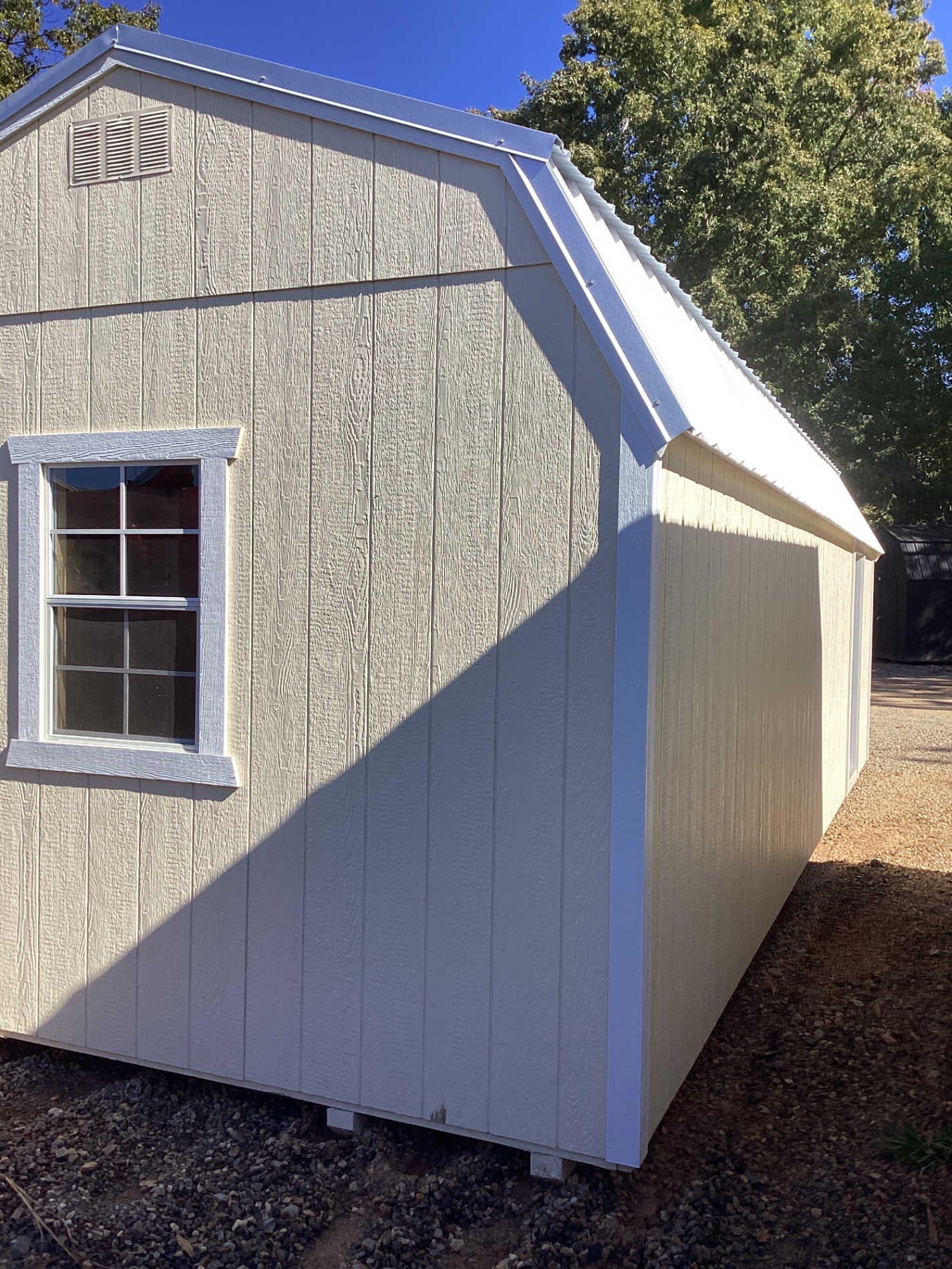 Lofted Barn Garage - 12x28 image 2
