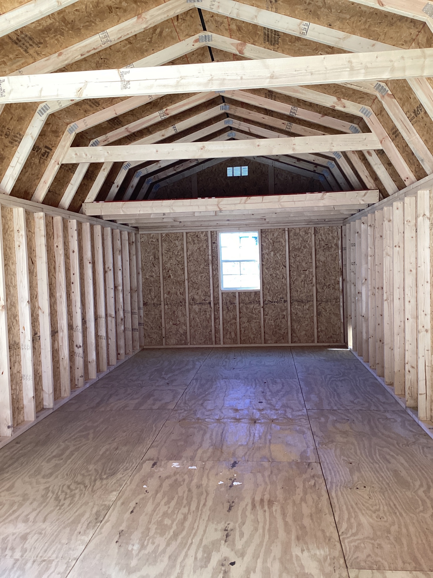 Lofted Barn Garage - 12x28 image 4