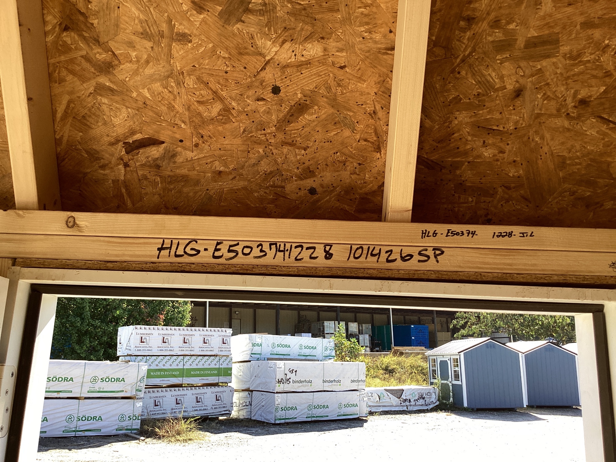 Lofted Barn Garage - 12x28 image 4