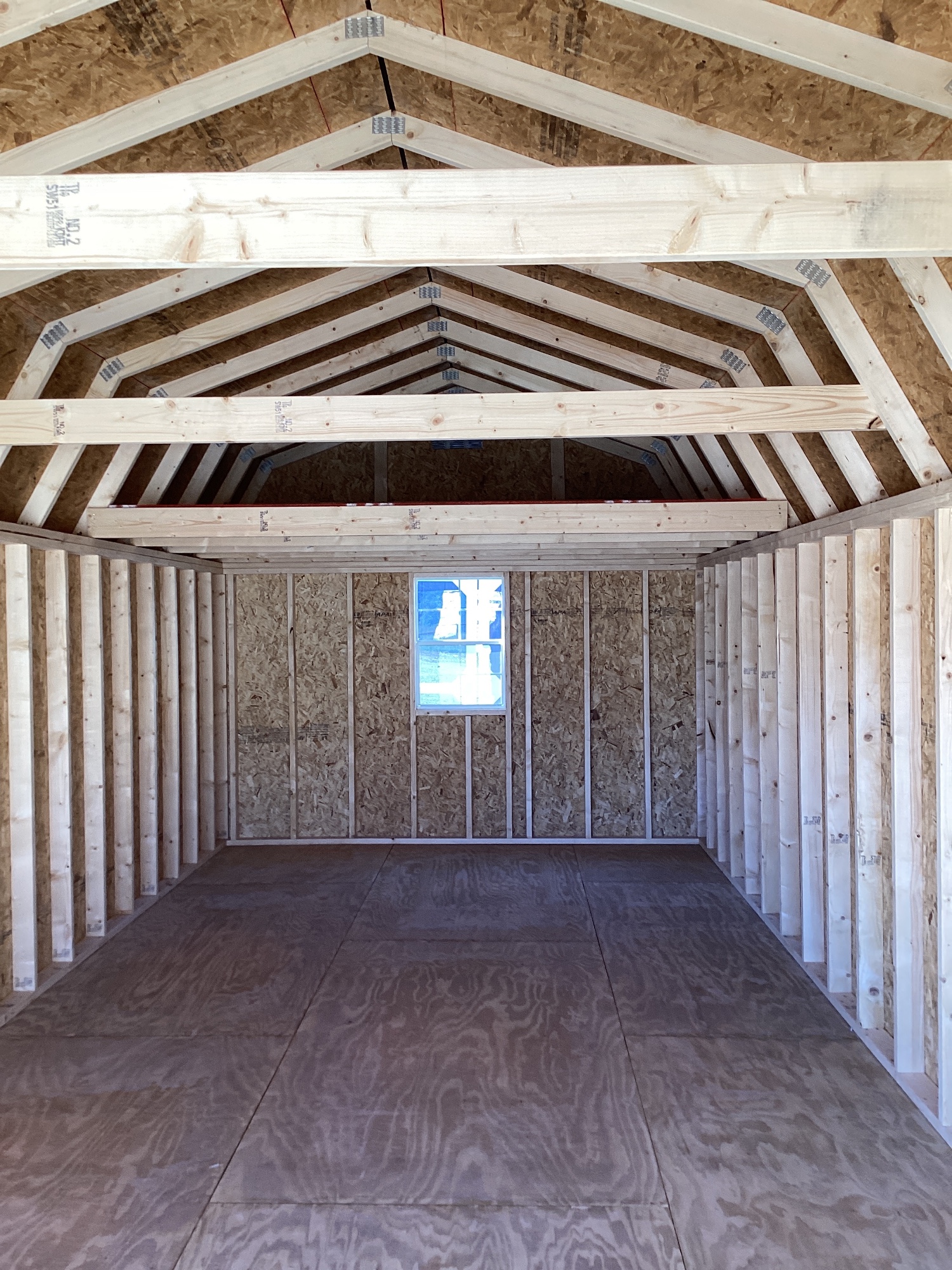 Lofted Barn Garage - 12x28 image 5