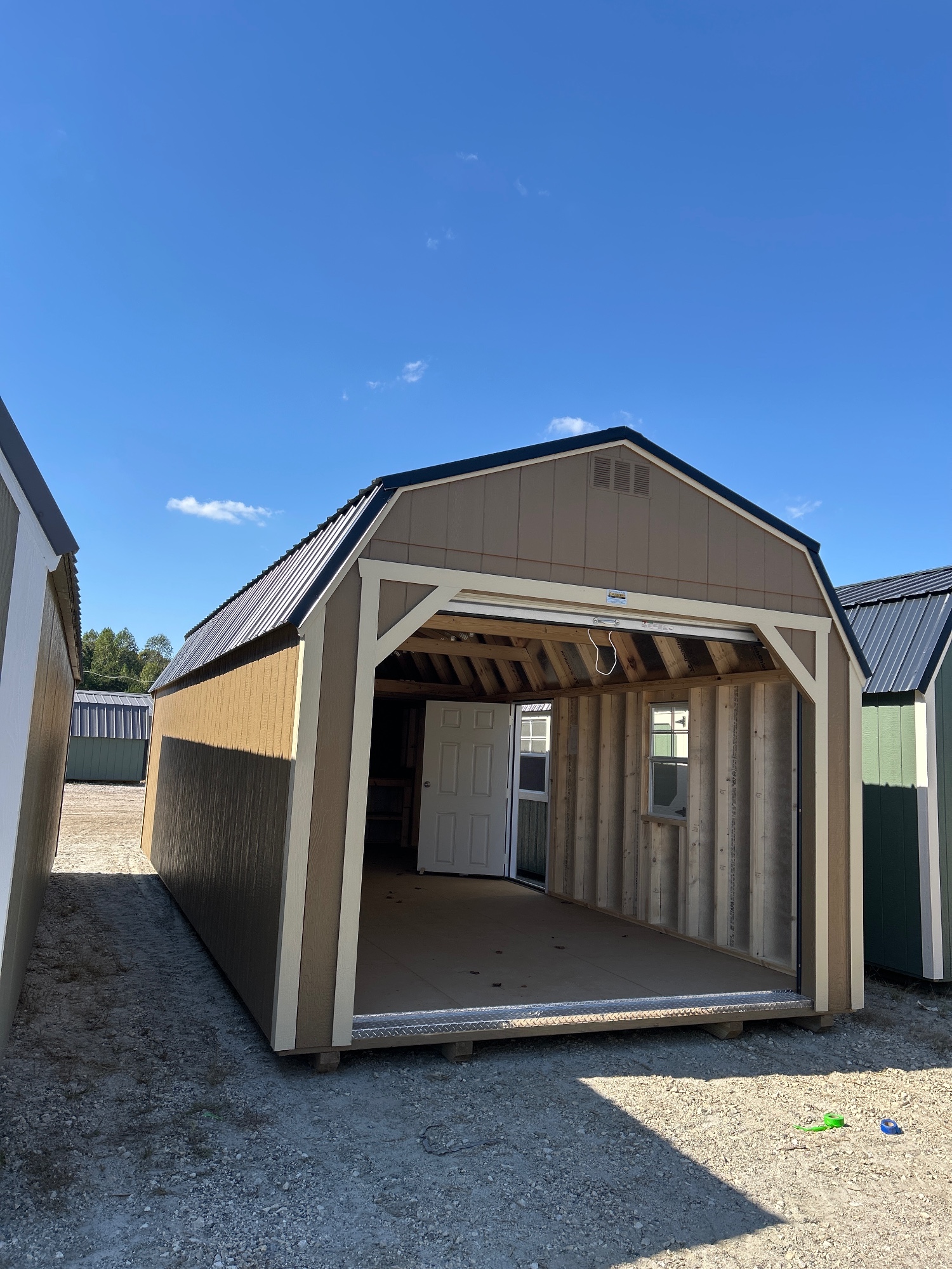 Lofted Barn Garage - 12x28
