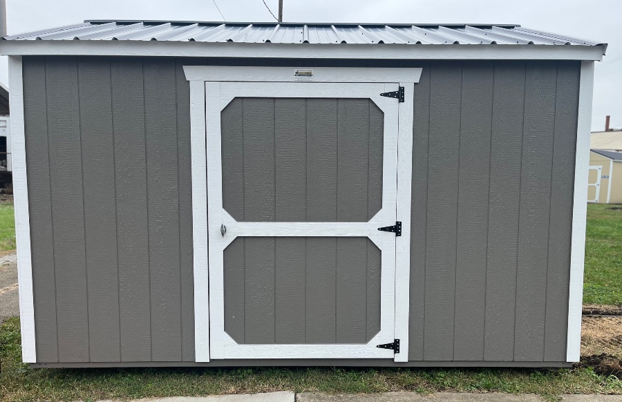 Side Utility Shed - 8x12