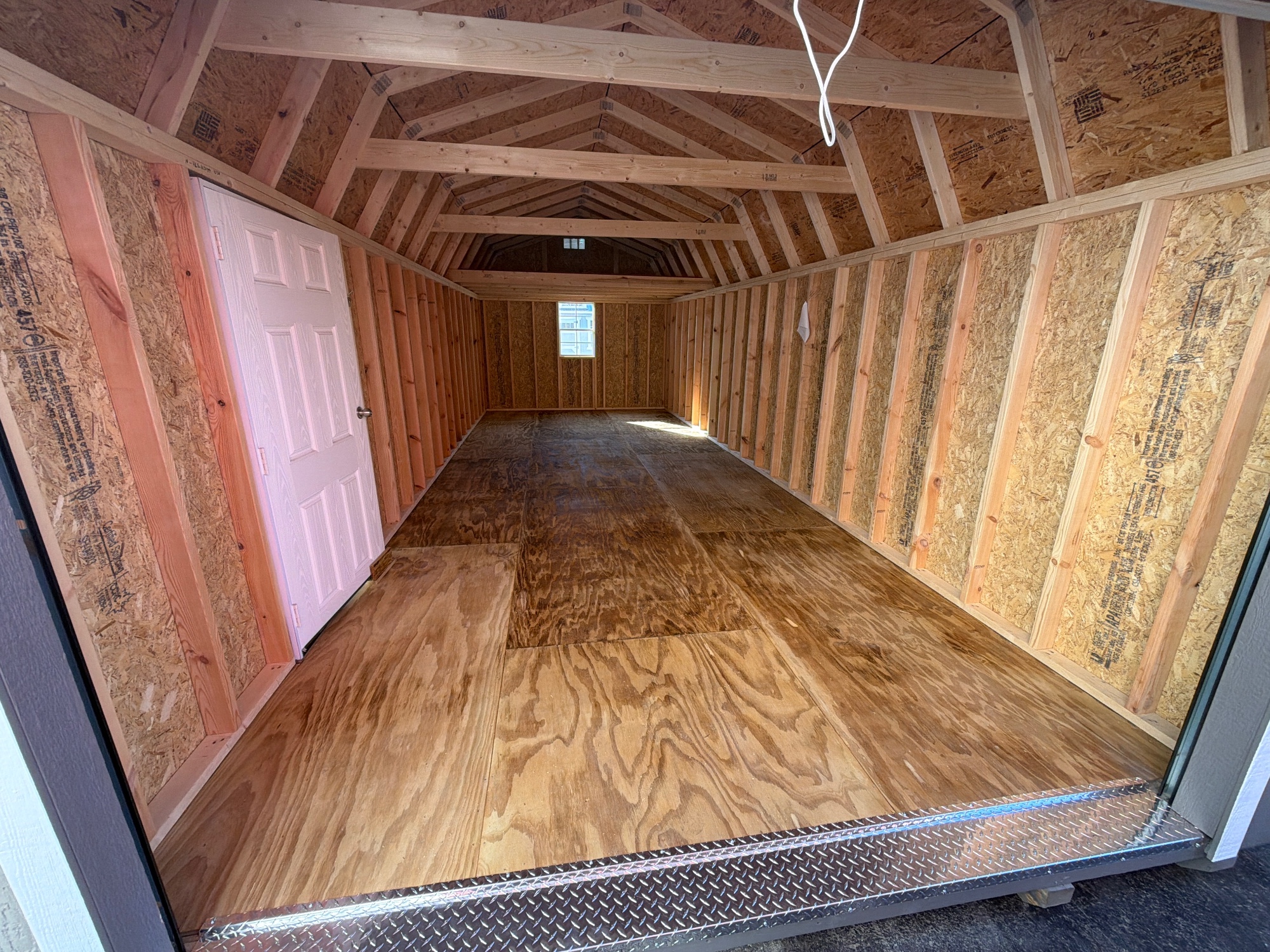 Lofted Barn Garage - 12x28 image 4