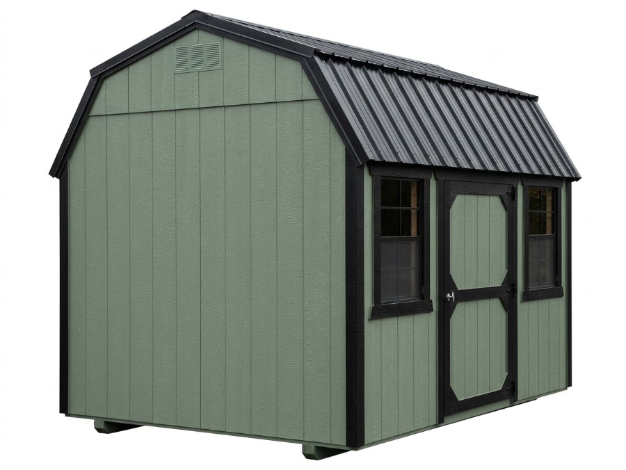 Side Lofted Barn - 8x12 (In Stock)