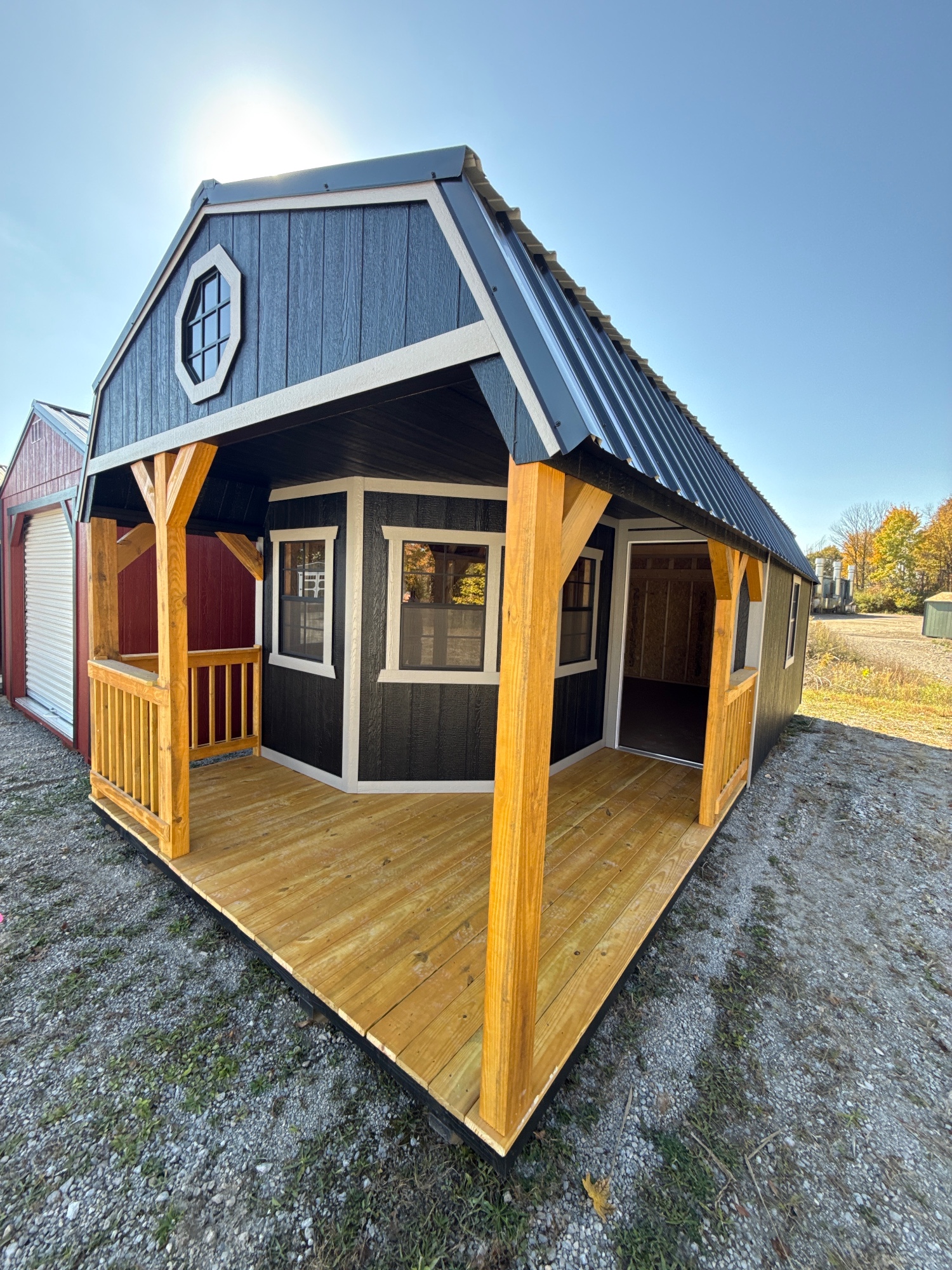Lofted Barn Deluxe Playhouse - 12x28